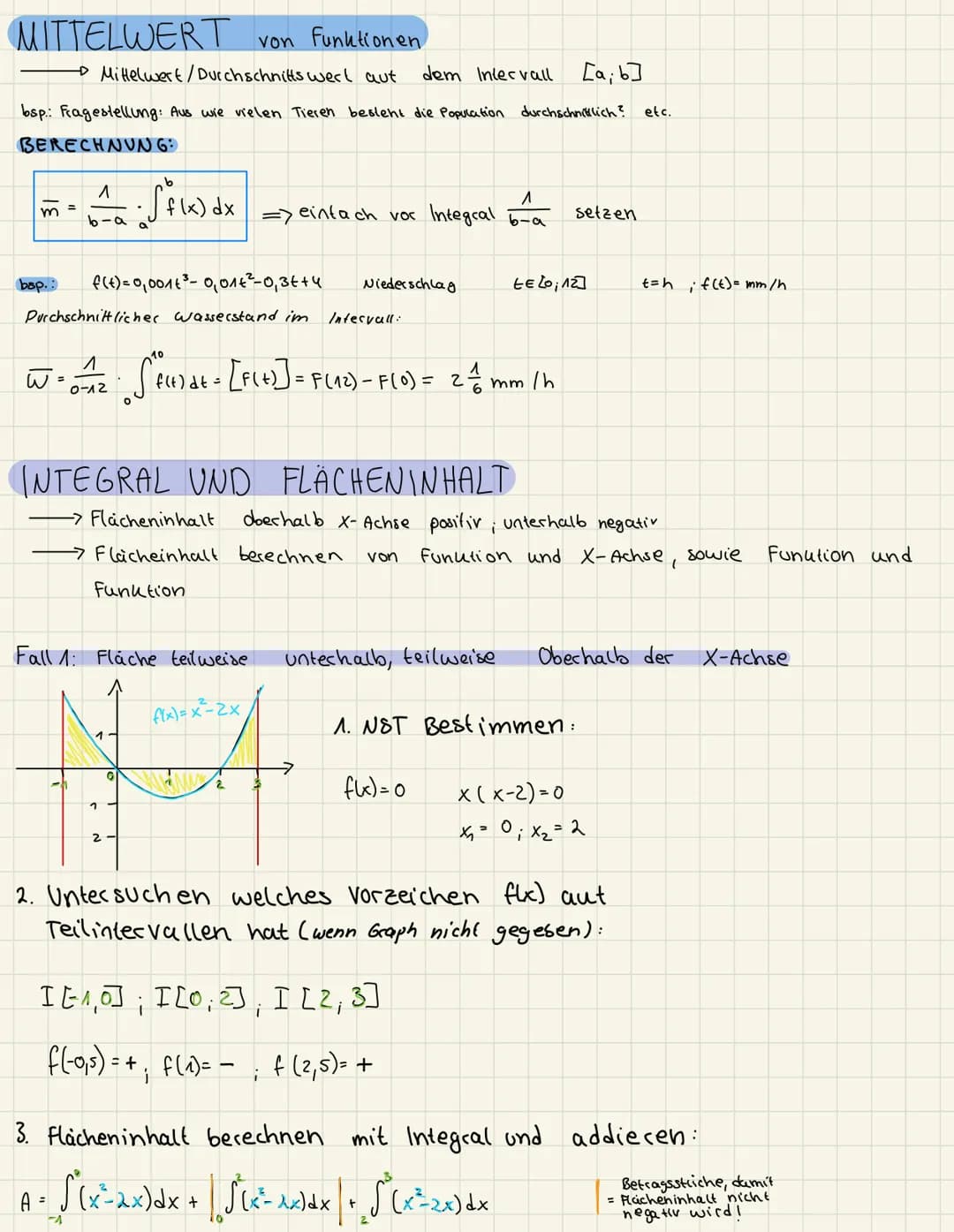 1.) REKONSTRUIEREN einer GRÖBE

Def. Buch
Wenn Funktion f die Andecung einer Große (2.13km) in einem Intervall
[a, b] beschreibt, lässt sich