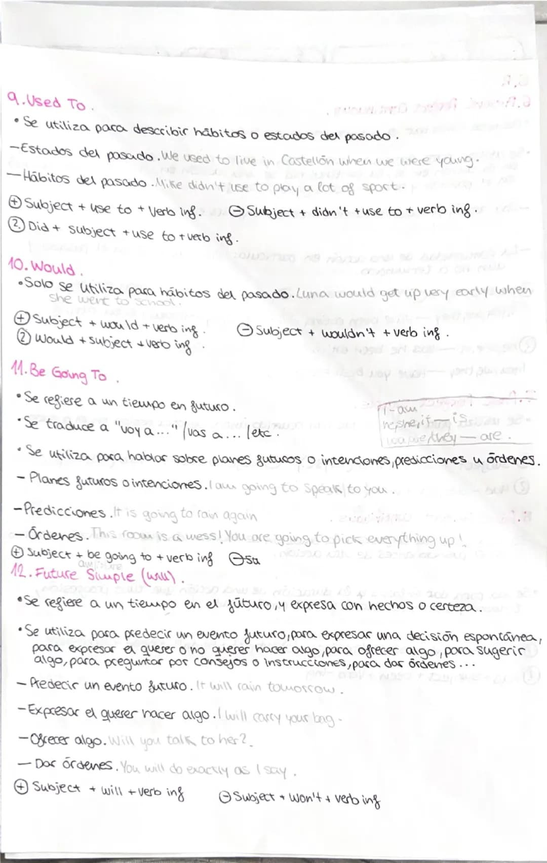 # FINAL INGLES 4 ESO-GRAMMAR

1. Present Simple.

•Se utiliza para acciones que ocurren en el presente.

•Se usa para describir acontecimien