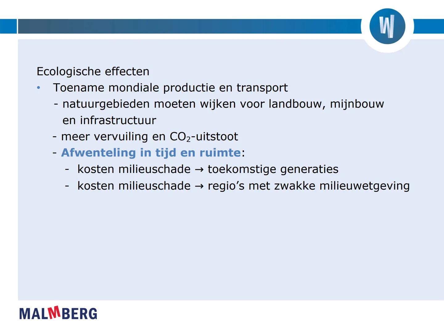 DE WERELD VANI

MALMBERG

6V
Hoofdstuk 1 | Globalisering in centrum en (semi) periferie # Paragraaf 1 Globalisering op wereldschaal

Economi