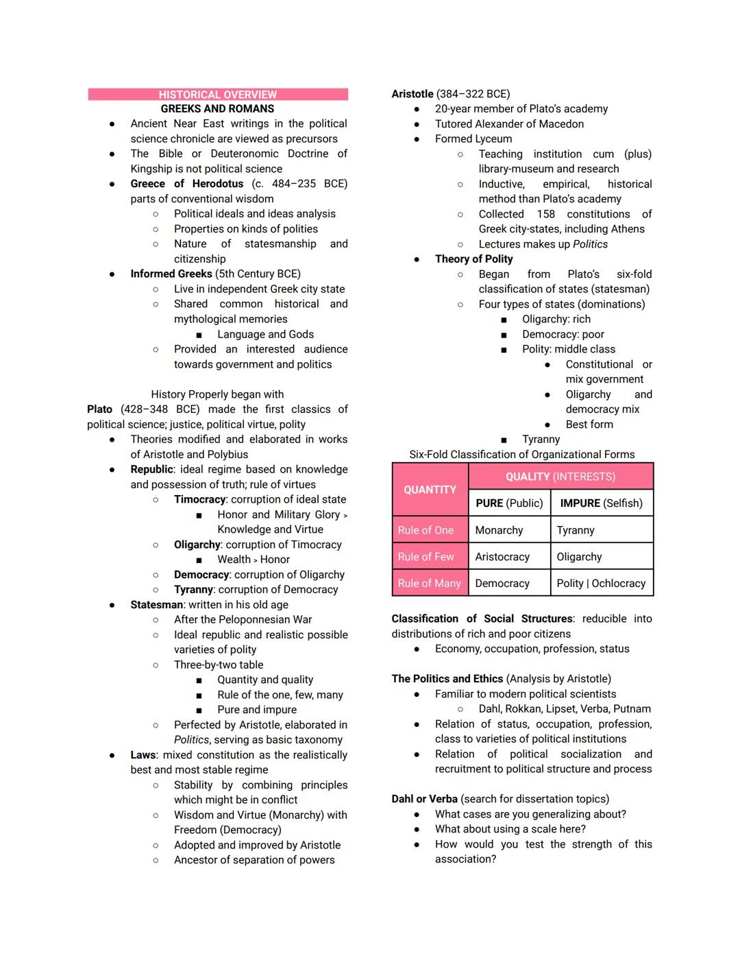 POL3211: POLITICAL SCIENCE AS A PROFESSION
ROBERT E. GOODIN & HANS-DIETER KLINGEMANN: A NEW HANDBOOK OF POLITICAL SCIENCE (1996)
Assoc. Prof