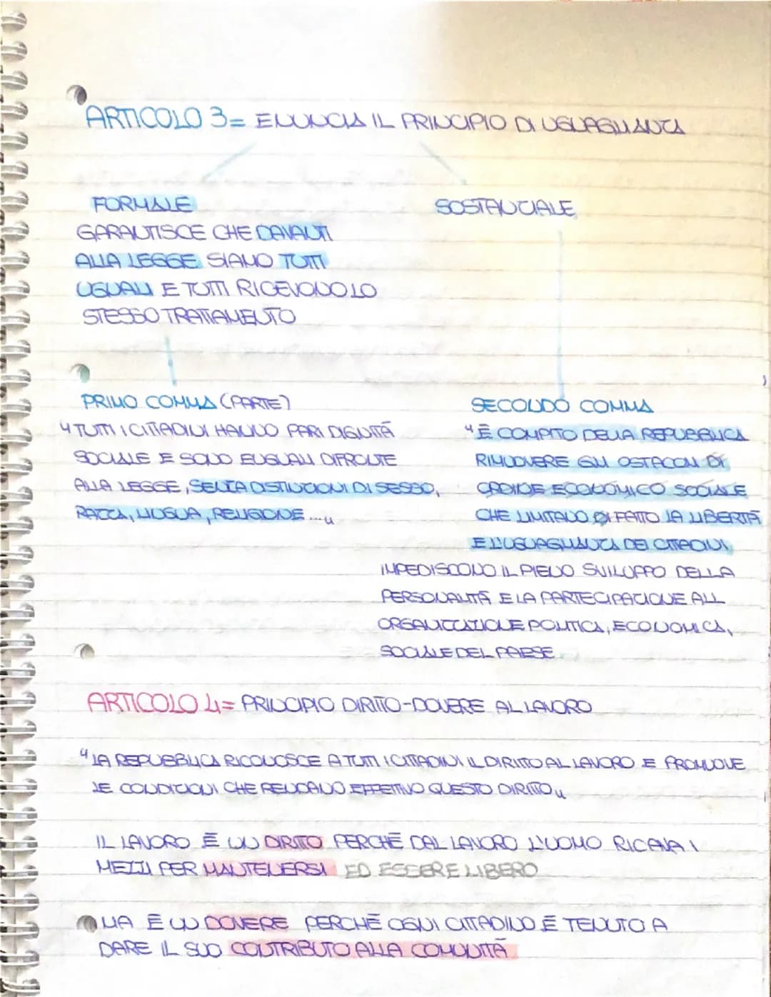 # I PRINCIPI FONDAMENTALI

OCRATICO
SINCIPIO DEMO
BBLICA DEN
ARTICOLO 1°= L'ITALIA É UNA REPUB
EMOCRATICA
FOUDATA SUL LAVORO. LA SOVRANITA
A