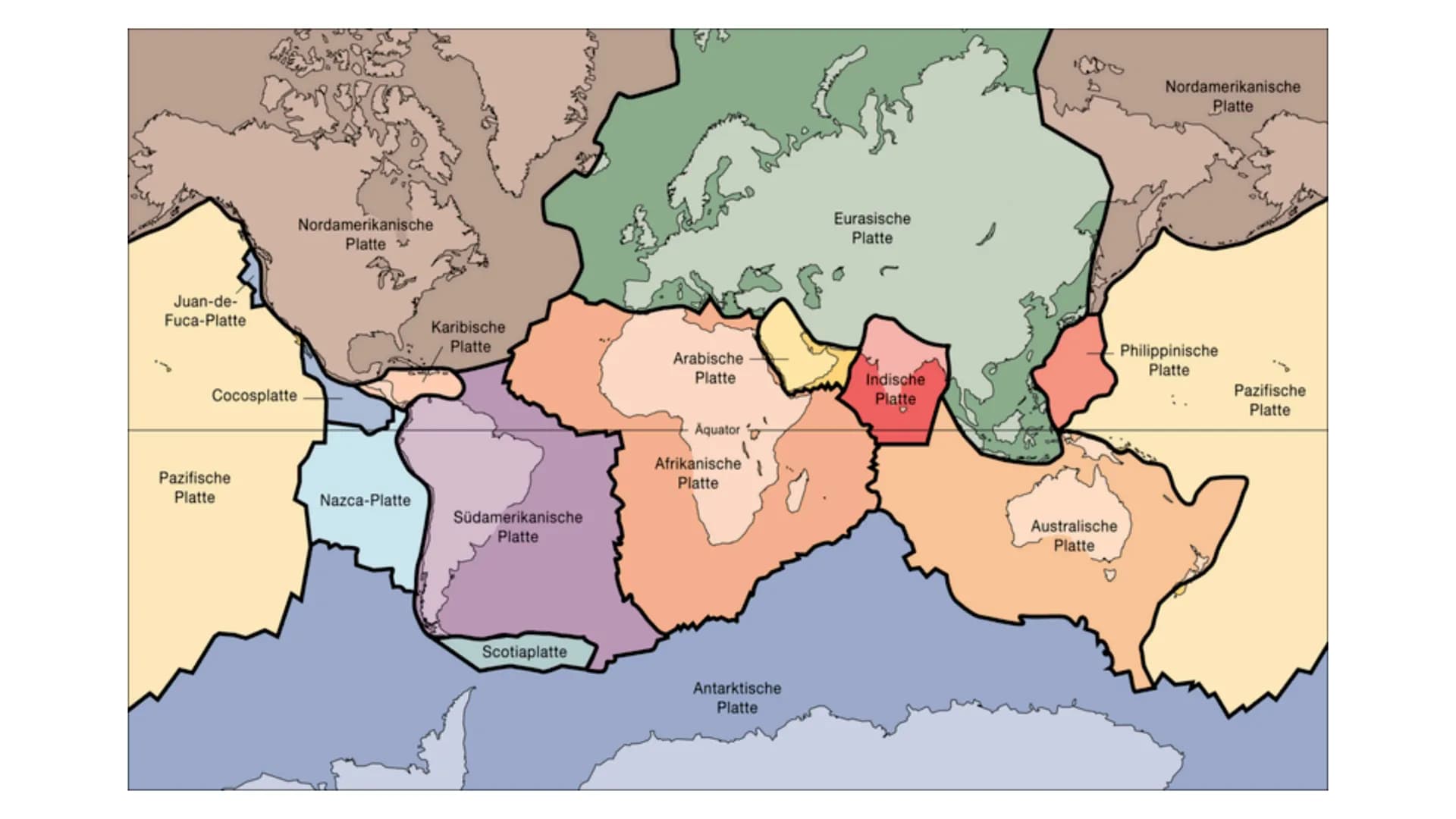 heute
Nord-
amerika
Afrika
Süd
amerika
Eurasien
Antarktis
Australien
Kreide
vor 145-65 Mio.
Jahren
Nord-
amerika
Eurasien
Jura
Afrika
Süd
am