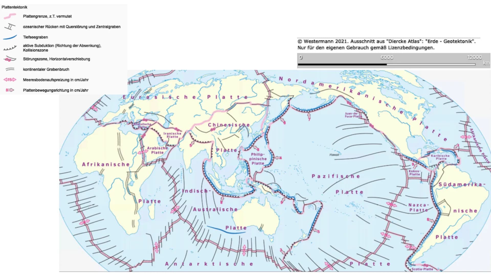heute
Nord-
amerika
Afrika
Süd
amerika
Eurasien
Antarktis
Australien
Kreide
vor 145-65 Mio.
Jahren
Nord-
amerika
Eurasien
Jura
Afrika
Süd
am