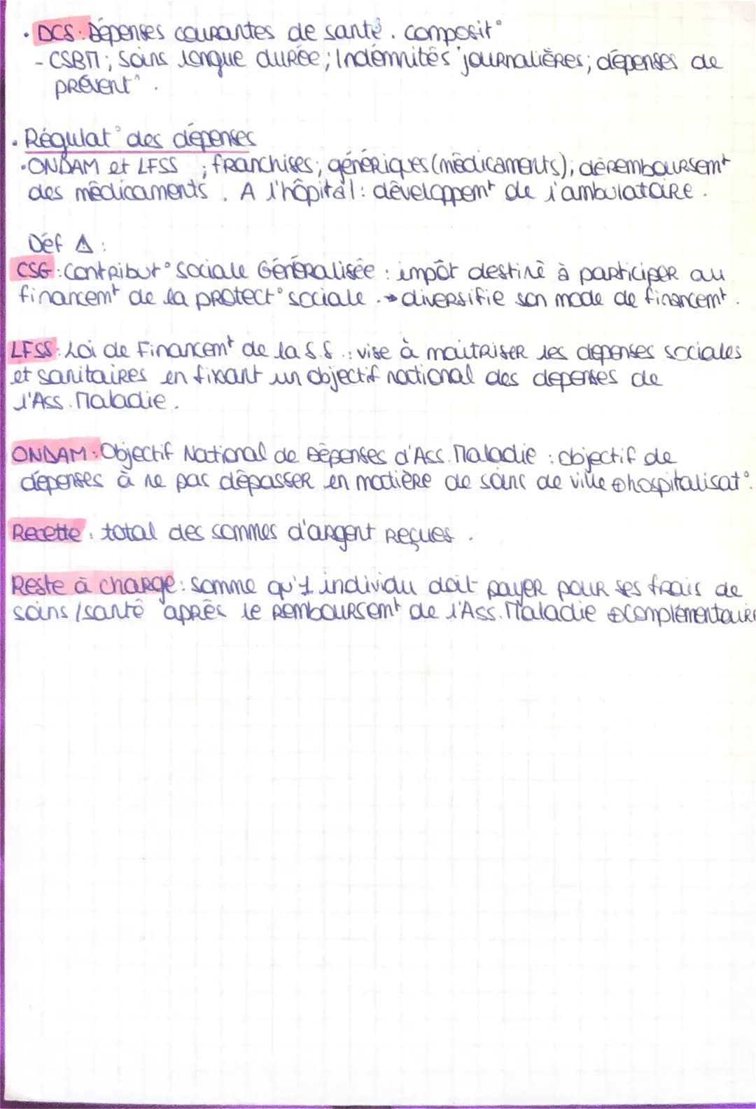 ST2S chap 3:

Le système de sante: ensemble de moyens visant à maintenir etlou à
Rétablir la santé dans sa globalite

Composantes:
-la deman