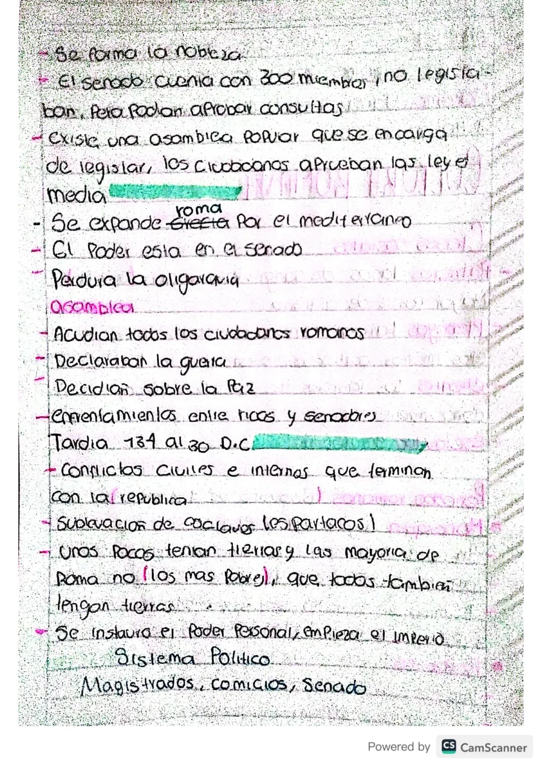 a traves del azar

# CULTURA ROMANA

## Clases sociales

- Patricios lasos de sangre Patriarcado (senadol
Mayor parte de la tierra
- Pleveyo
