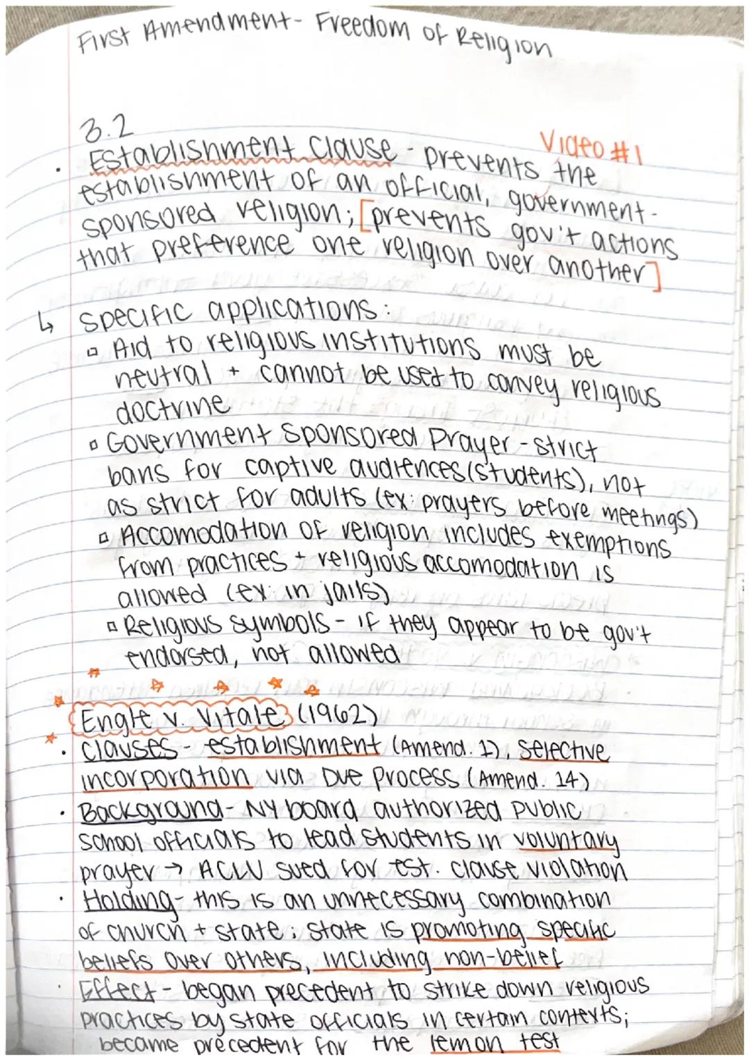 The Bill of Rights

Unit 3↓

3.1

BIL OF Rights

• Freedom of Speech, press, assembly, etc.

Bear arms

No quartering troops

No unreasonabl