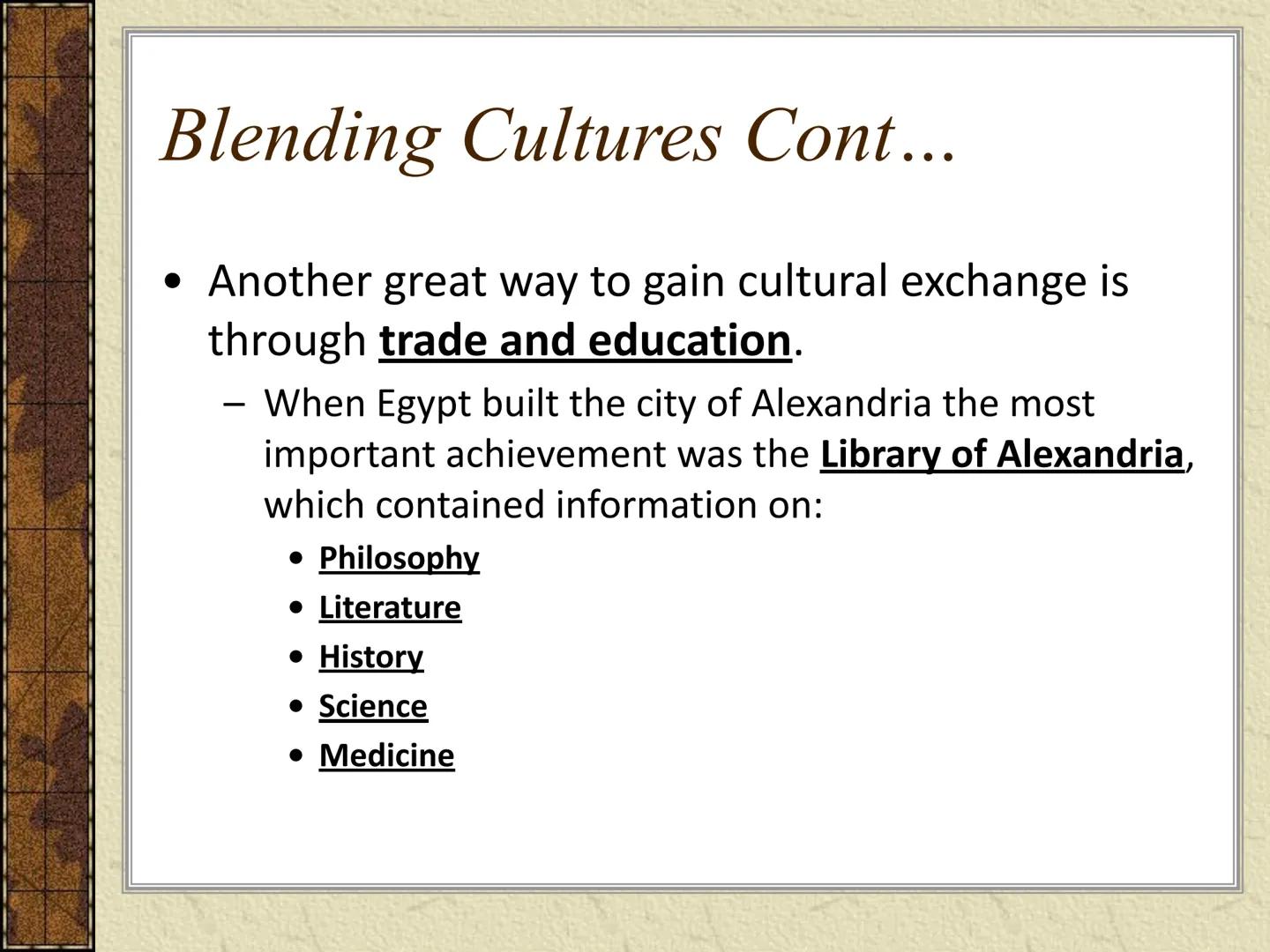 # Hellenistic Greece # Alexander's Empire on the year of his death

Alexandria

Major battle site
Route of Alexander
and his armies

City fo