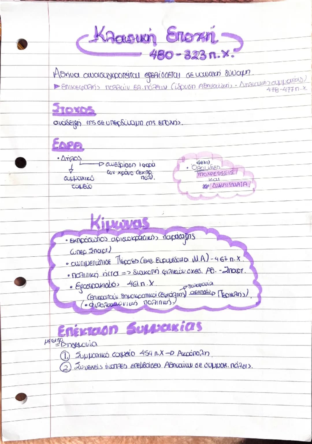 # Κλασική εποχή
480-323 π.Χ.
Αθήνα ανασυγκροτείται εξελίσσεται σε κωτική δύναμη.
Η επικεφαλής πολλών ελ πόλεων (ίδρυση Αθηναϊκής - Δηλιακής 