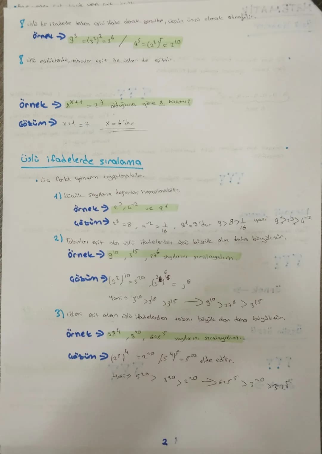 # MATEMATIK

Üstü ifadeler

• Bir kom sayının positif tom sayı tadar üssü alınması tabordaki sayının kuvveti
Sayı kadar you yana yandır sarp