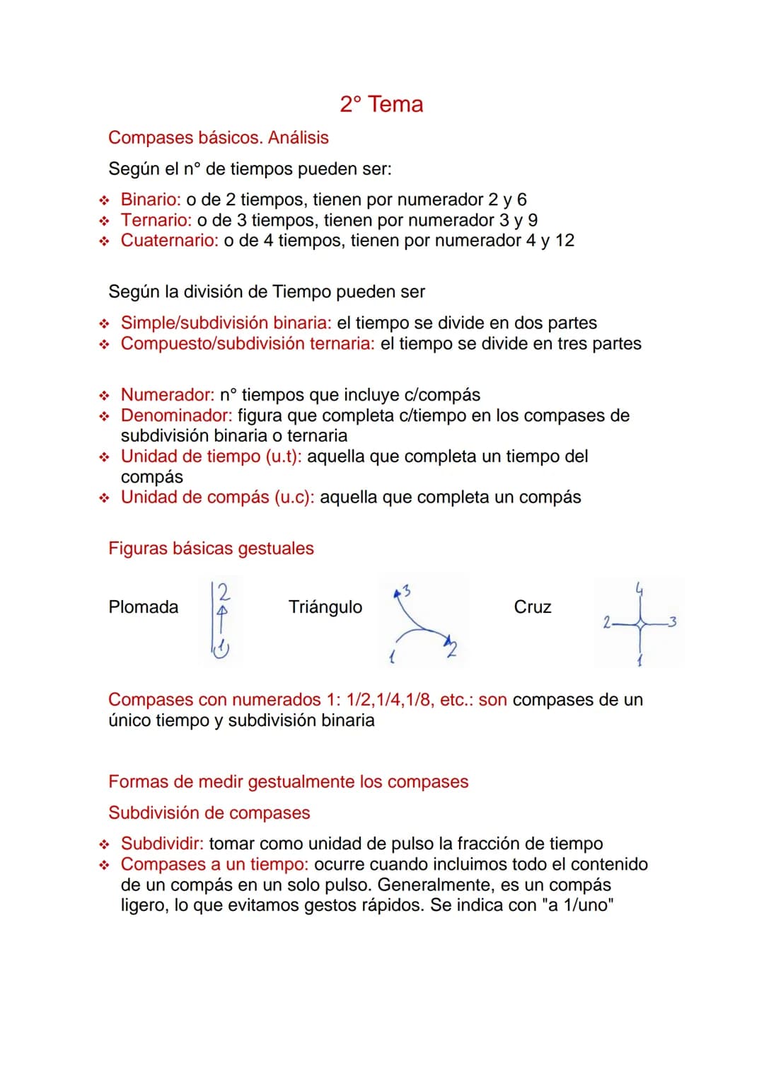 1° Tema

❖ Intervalos: diferencia de tonos/frecuencias que hay entre 2 notes
distintas

Por la sig. tabla se deduce que:

1. El nº de tonos 