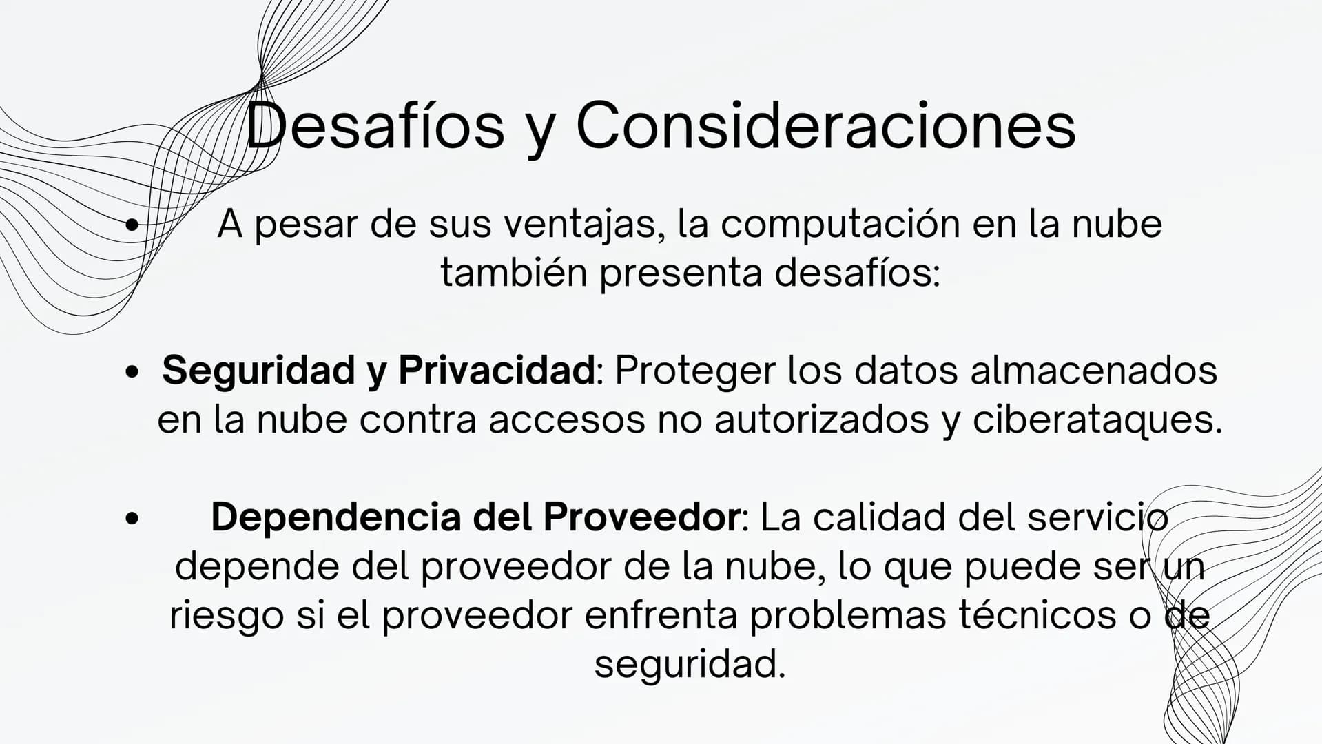 COMPUTACIÓN
EN
LA NUBE # ¿Qué es la Computación en la Nube?

La computación en la nube es el acceso a demanda a
recursos informáticos como s