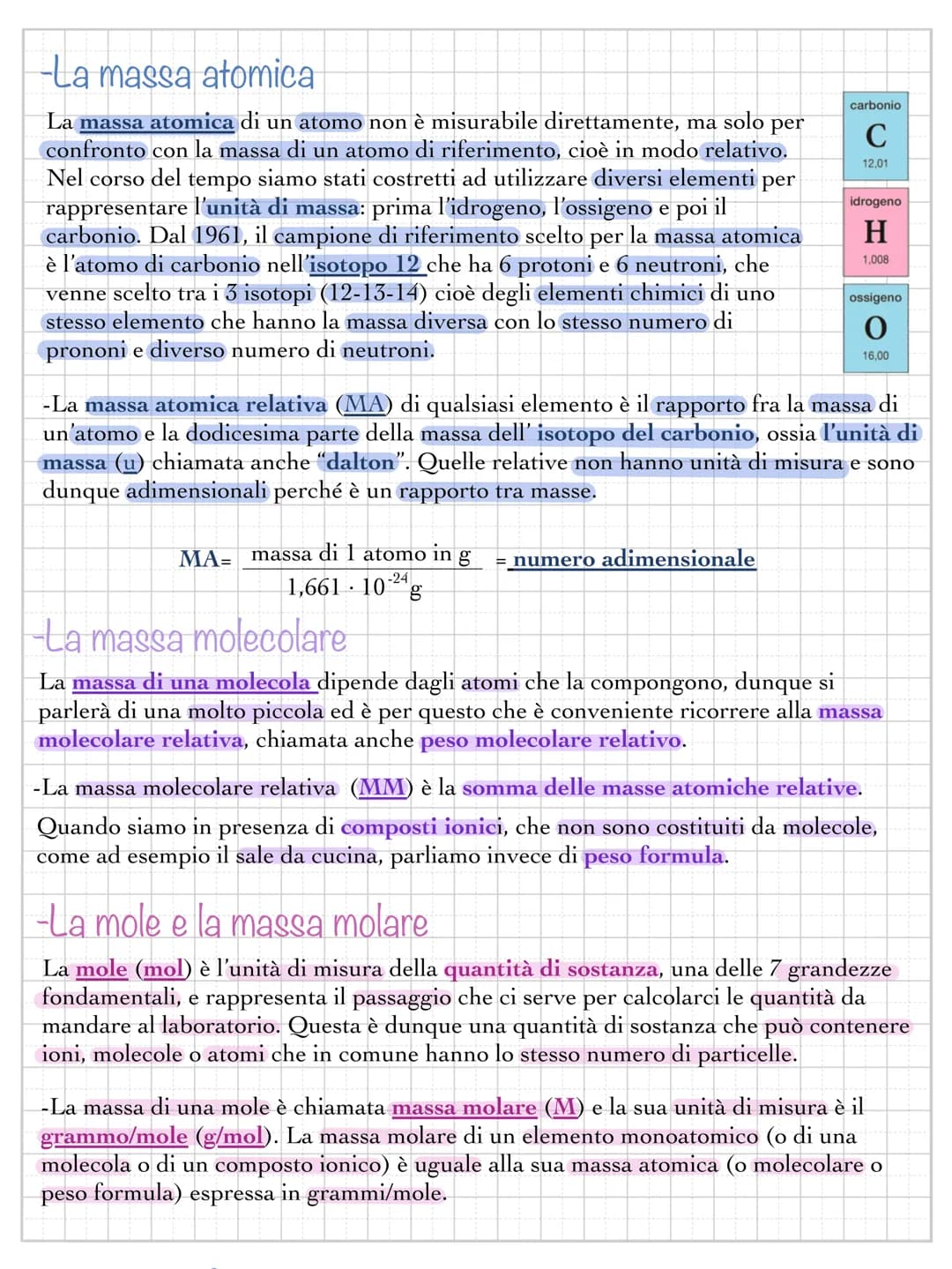 # La tavola periodica

Tra il 1869 e il 1871 il chimico russo
Mendeleev ordinò gli elementi in base ad
una legge periodica elaborata tenendo