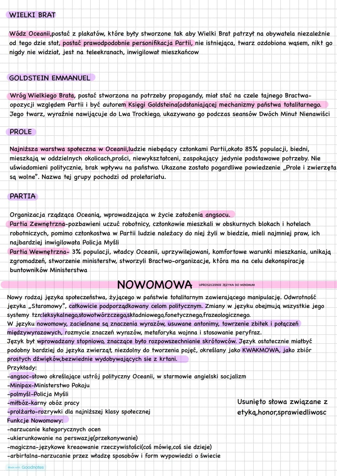 ROK 1984
ORWELL # ROK 1984 GEORGE ORWELL

## GENEZA UTWORU
Orwell pisał „Rok 1984" podczas tego jak chorował
na gruźlicę, dwie ostatnie cyfr
