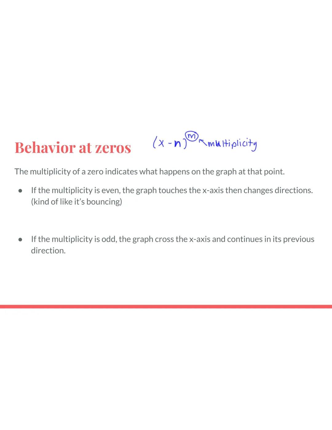 Main Ideas/Questions Notes/Examples

A polynomial function is a function of the form:

POLYNOMIAL
FUNCTION
$f(x) = a_nx^n + a_{n-1}x^{n-1} +