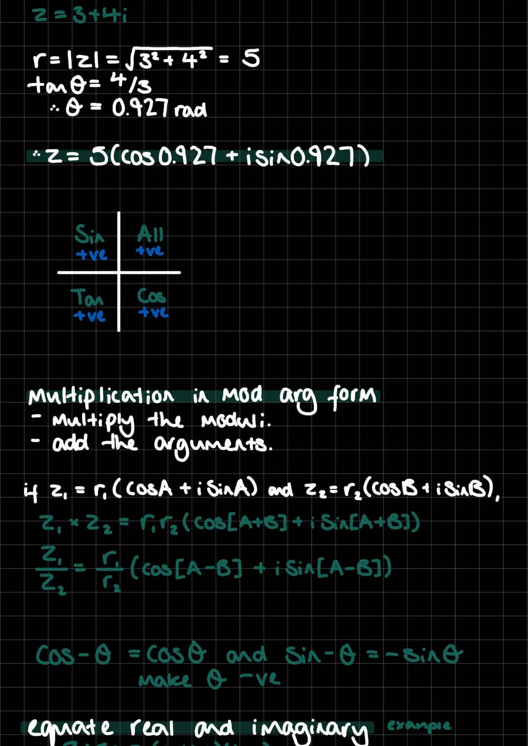 -1= i
where i is an imaginary number
real
imaginary
3+41
-i
odd indices
ior-i
even indices
1 or-1
solving quadratics
either factorise, compl