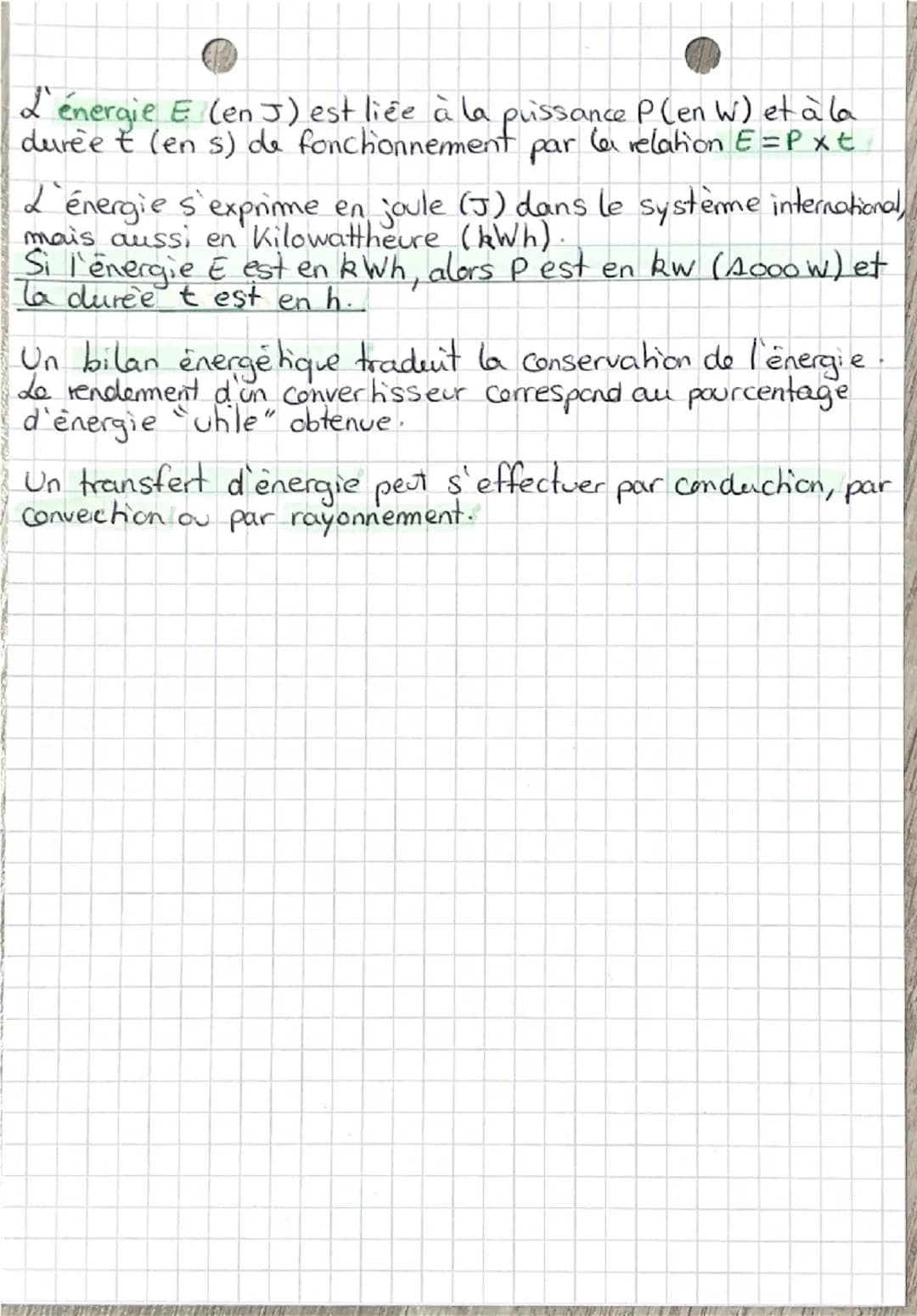 physique

chimie...

La puissance et l'énergie.

I) LA PUISSANCE:

La puissance indiquée par le fabricant est sa puissance
normale.

puissan
