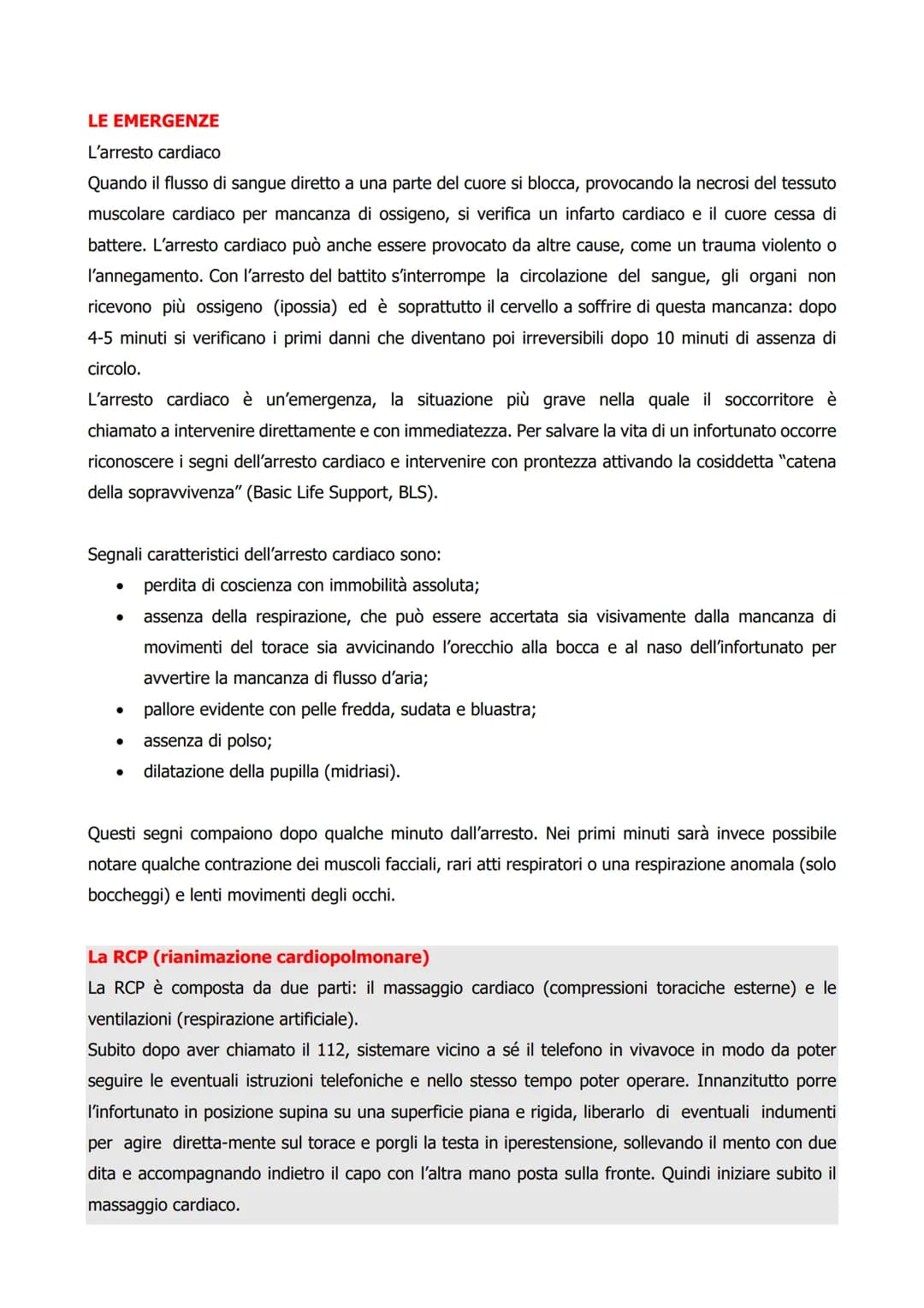 # Primo soccorso: interventi nelle emergenze e nelle urgenze

Il primo soccorso si propone di perseguire tre obiettivi fondamentali:
1. pres