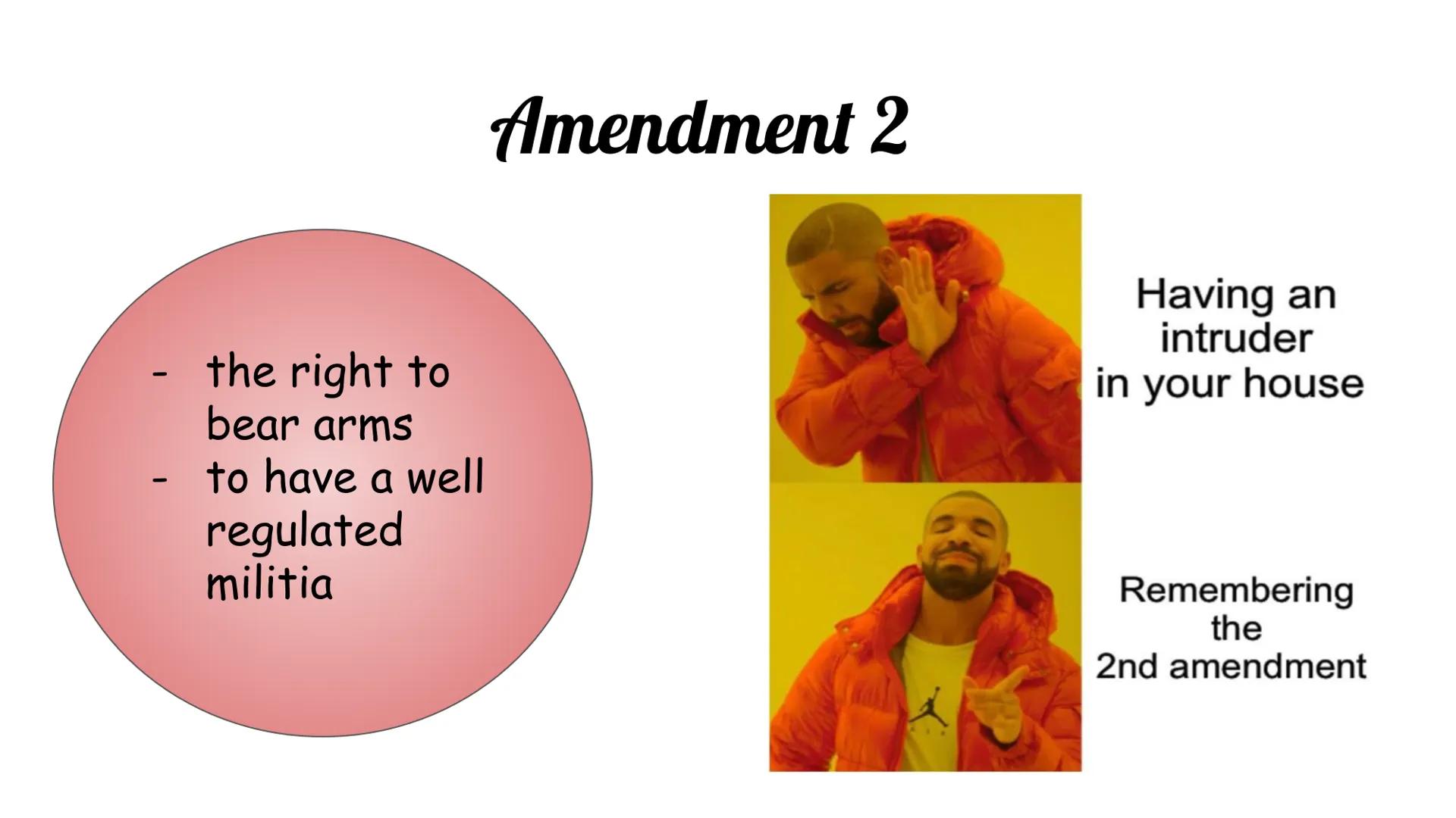 Understanding the Bill of
Rights: Meme Project

Layla Guthrie #13
AP Gov Section J
Due Date: October 4, 2019 # Amendment 1

- Freedom of rel