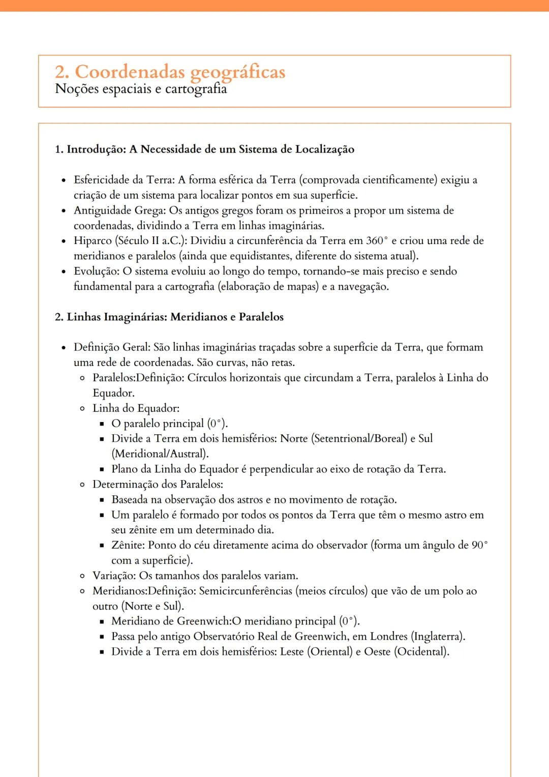 GEOGRAFIA
Resumos em tópicos - @isadoraf.barros
APOSTILAS POLIEDRO
2
0
2
4
Noções espaciais e cartografia
• Movimentos da Terra
• Coordenada