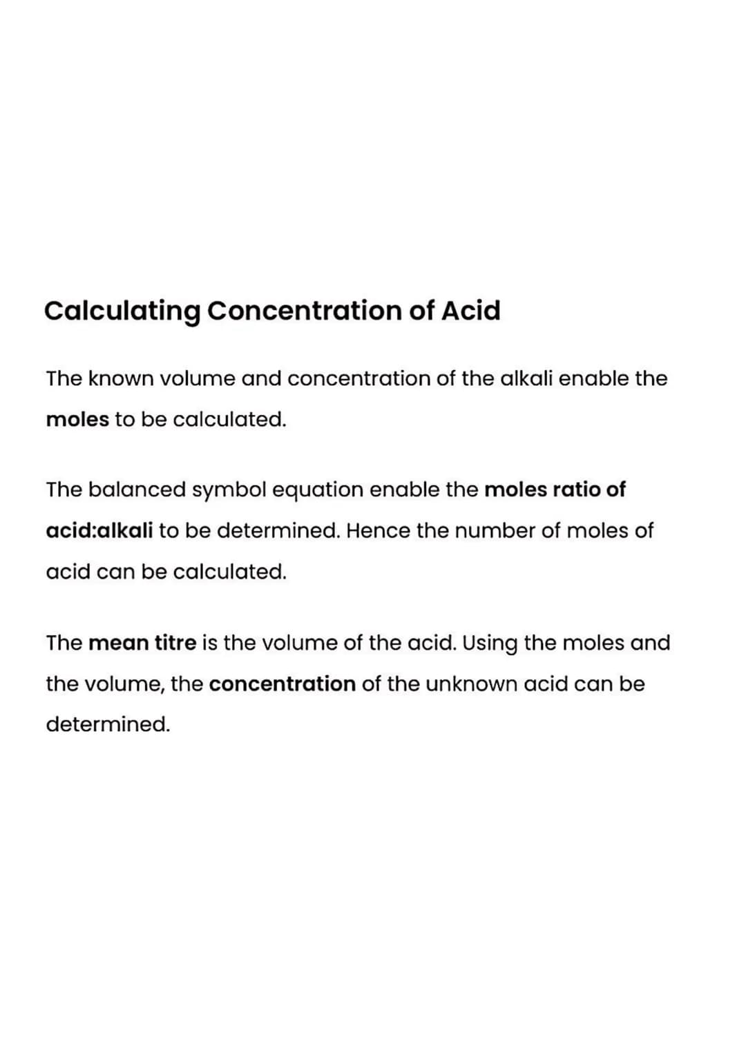 # Titrations
## Titration of Acids and Bases
What is Titration?
A titration is an experiment through which the concentration
of an unknow