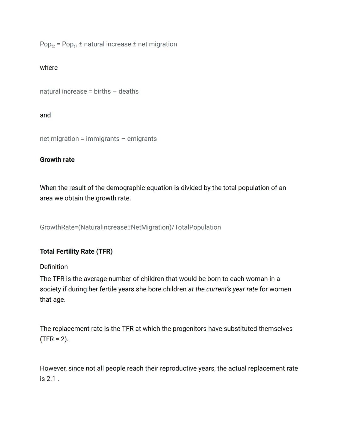 # Population geography
Demography is the discipline that studies population based on sets of characteristics
and dynamics such as:
* How