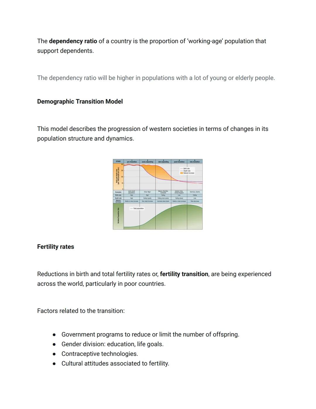 # Population geography
Demography is the discipline that studies population based on sets of characteristics
and dynamics such as:
* How