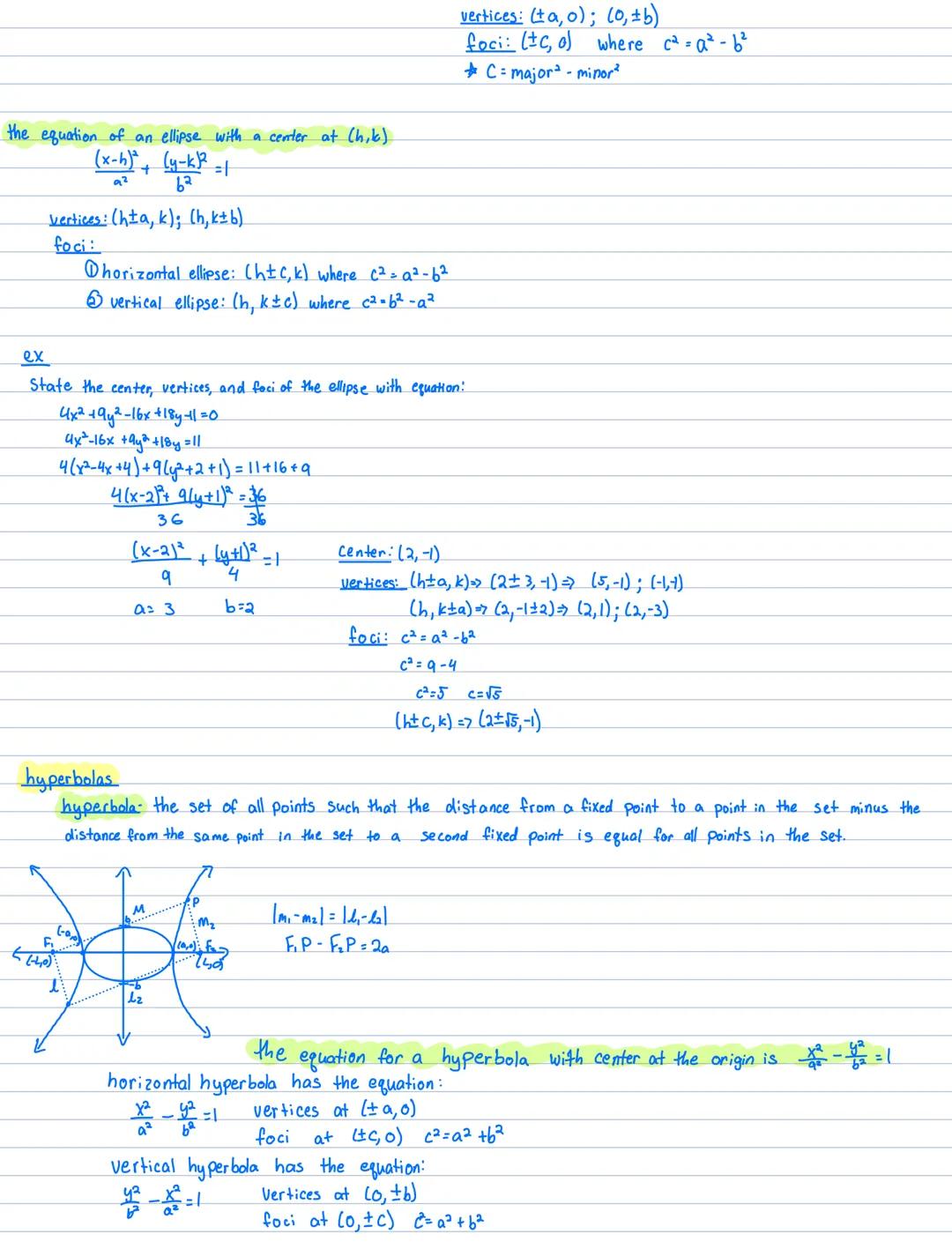 # Introduction to Analytical Geometry
analytical geometry analysis of geometry using algebraic methods.
We mainly analyze conic sections
Al