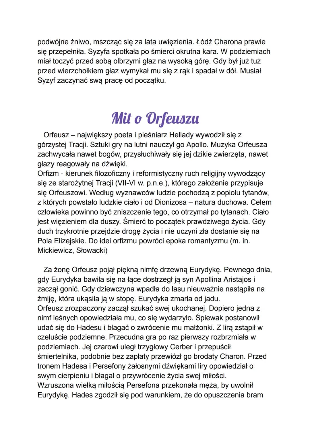 # JAN PARANDOWSKI - MITOLOGIA, CZ. 1 GRECJA
# Mitologia grecka - wprowadzenie
Mitologia to zbiór stworzony u zarania określonej kultury mi
