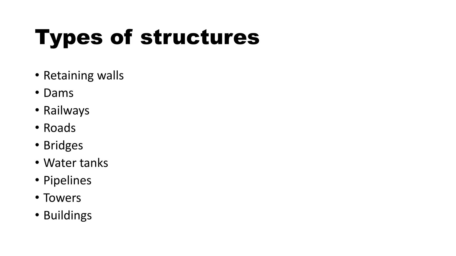 # Introduction to
# Civil Engineering
# (ВСЕ 111)
## Lecture 3
Ing. Dr. G. J. Amissah
Dept. of Civil Engineering
CCTU # Types of structure