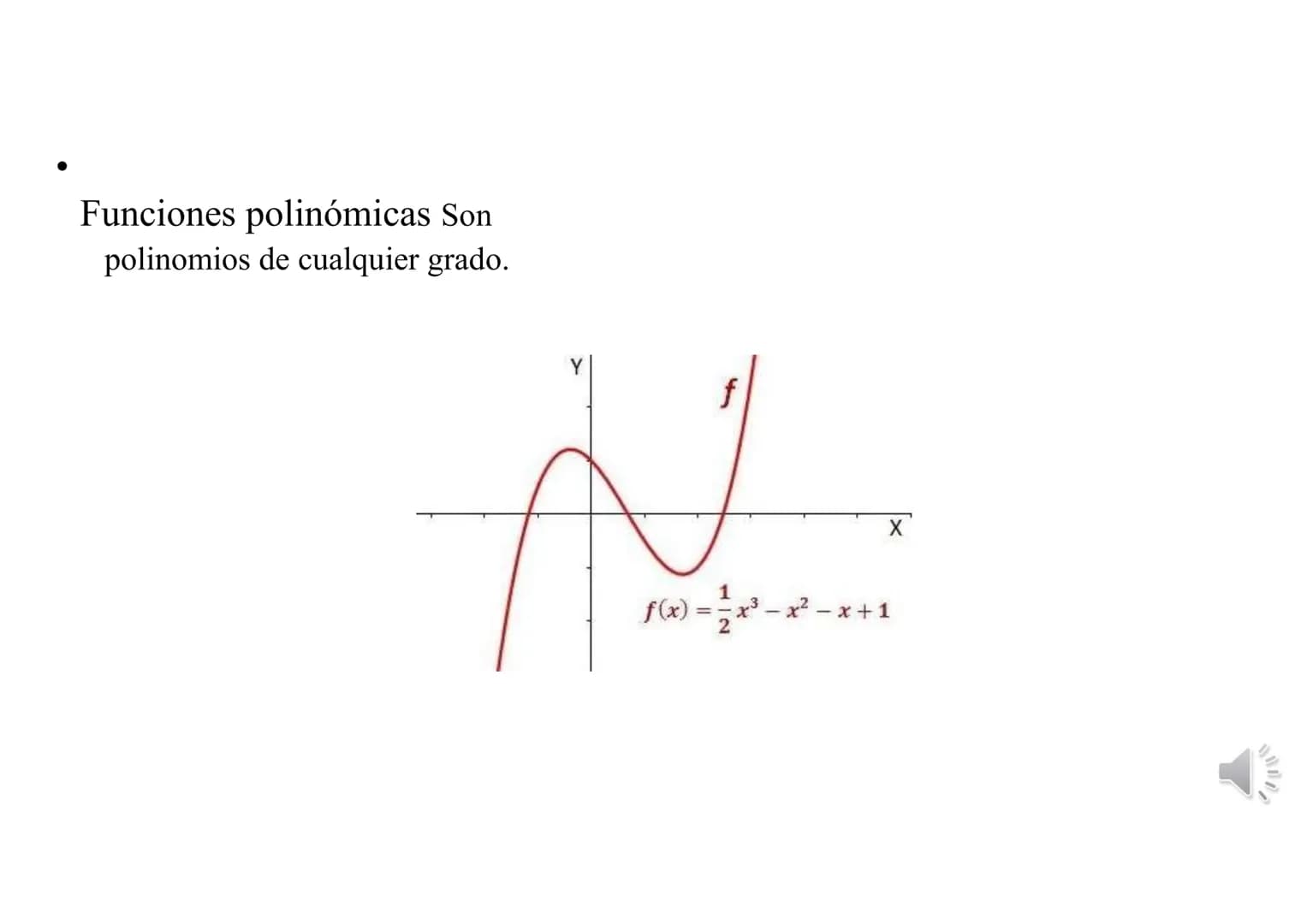 # ESTUDIO DE FUNCIONES
Concepto y Dominio
• ¿Qué es una función?
Una función es una fórmula matemática con dos variables x e y. Xes la va