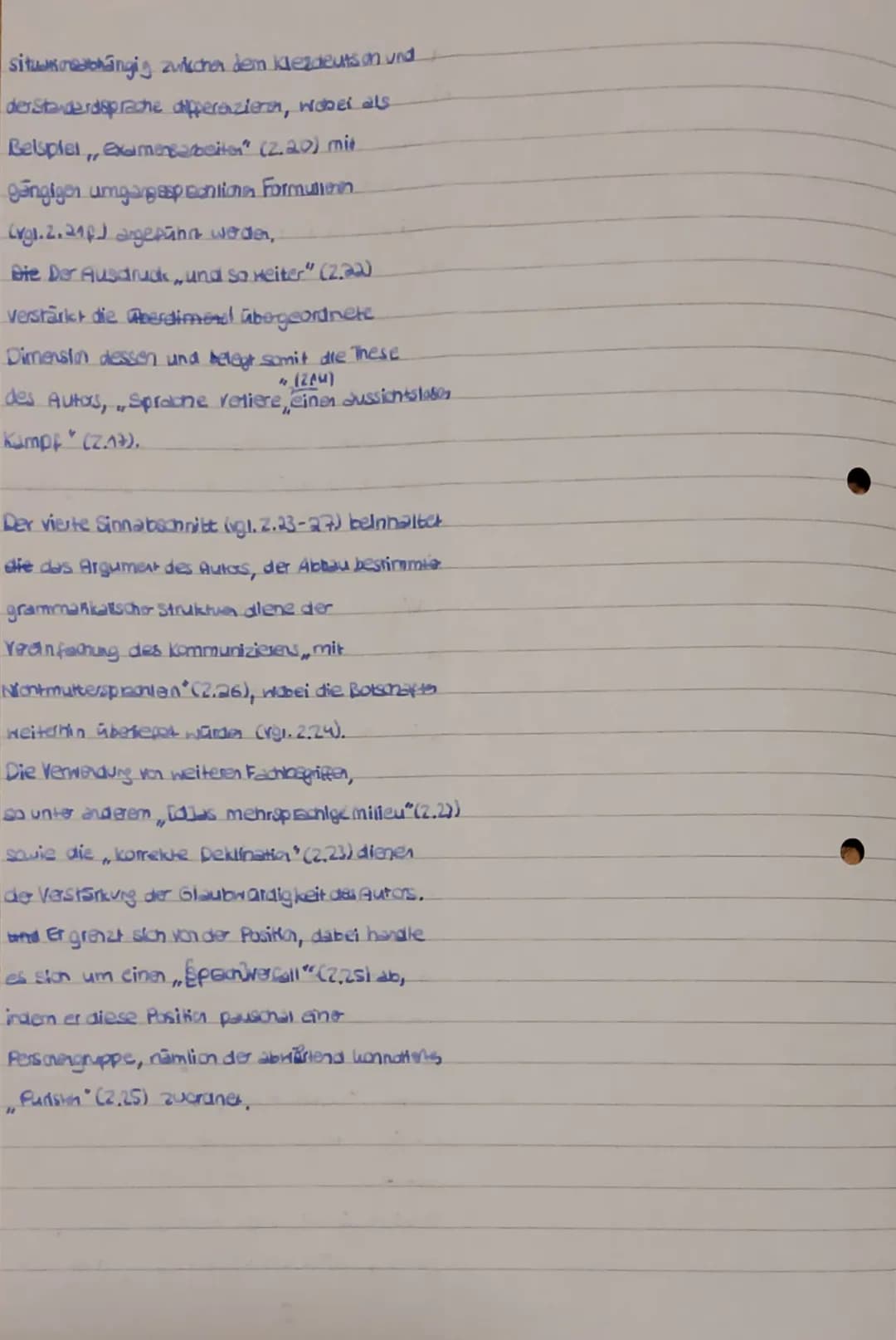 1
Name:
Deutsch Q1 GK4
4. Klausur
16.05.23
Thema: Sprachvarietäten
Aufgabentyp: Analyse eines Sachtextes mit weiterführendem Schreibau