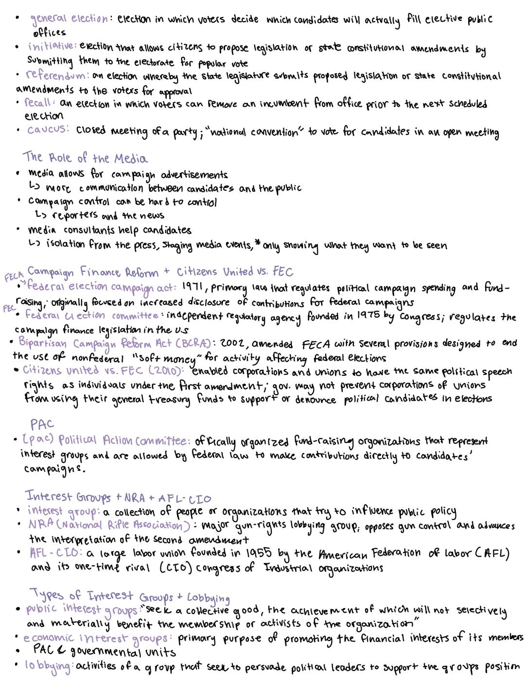 Unit 5
text book notes
Party realignment and critical election
• Party realignment: dramatic shifts in partisan preferences that drasticall
