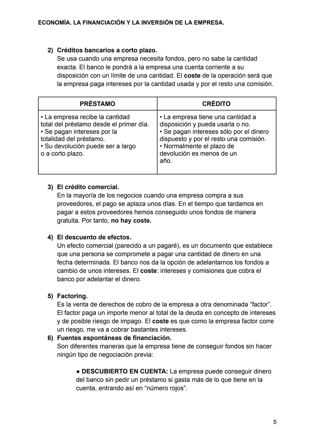 ECONOMÍA. LA FINANCIACIÓN Y LA INVERSIÓN DE LA EMPRESA.
1. LA FUNCIÓN FINANCIERA DE LA EMPRESA.
El departamento financiero de una empresa t