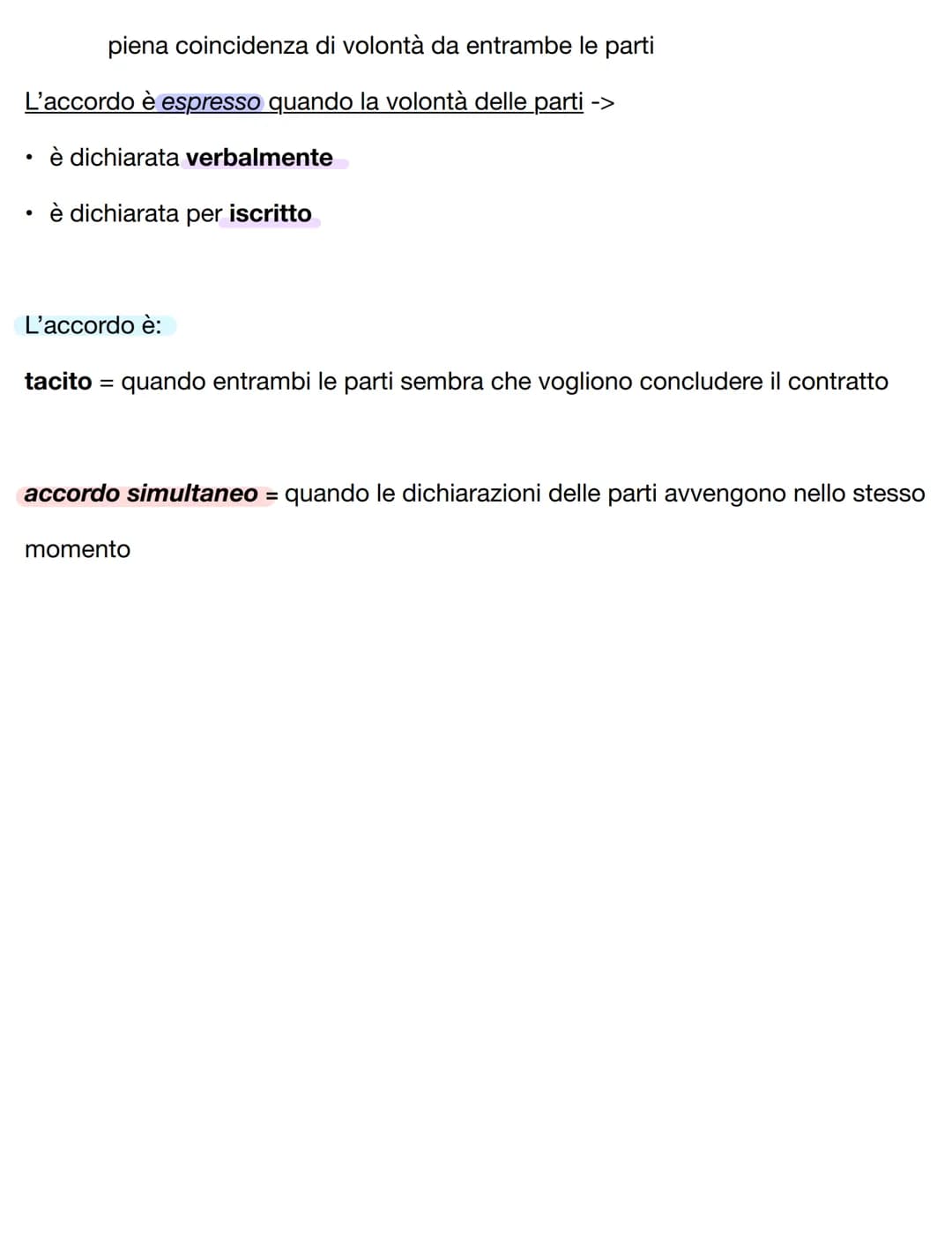 # IL CONTRATTO
"Accordo di due o più parti per COSTITUIRE, REGOLARE O ESTINGUERE un rapporto
giuridico patrimoniale"
↓
COSTITUIRE= dare i
