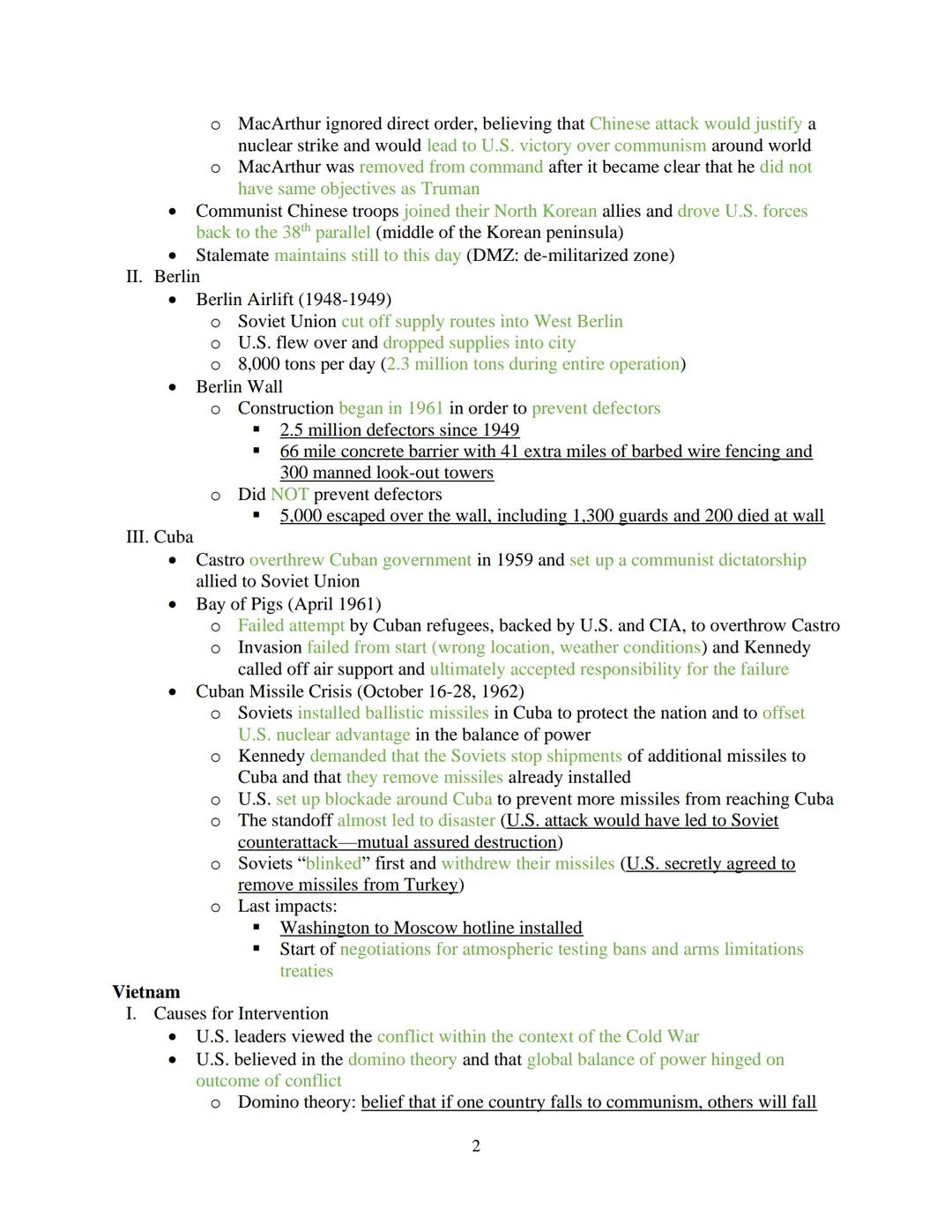 Beginning of the Cold War
Unit 11: Cold War
VUS.12a-g
I. Conflicting Ideologies
* U.S.: capitalism and democracy
* Soviet Union: communi