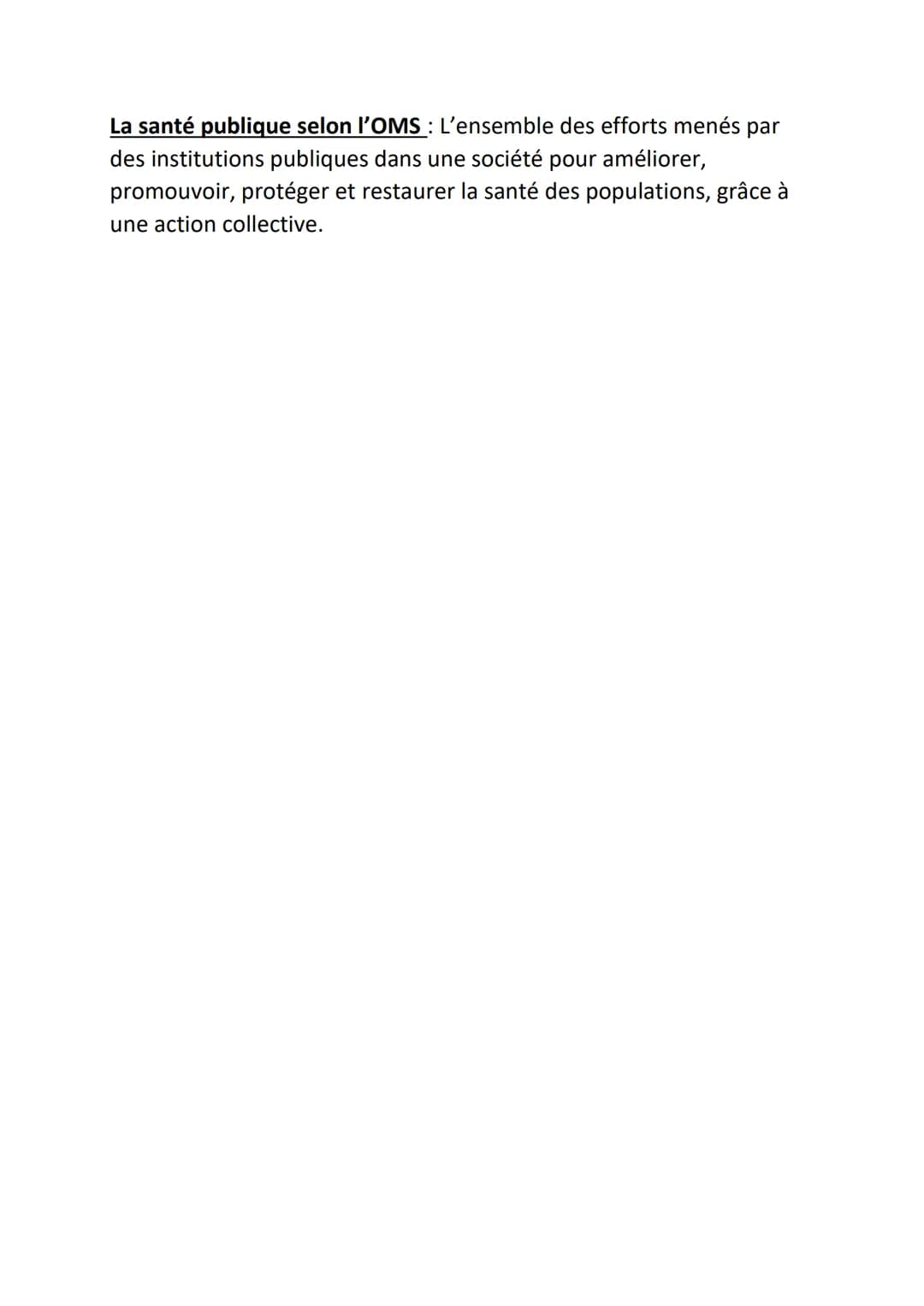 # REPERTOIRE DEFINITIONS STSS
MODULE 1 SANTE, BIEN-ETRE ET COHESION
SOCIALE
CHAPITRE I: DE LA SANTE DES INDIVIDUS A
LA SANTE DE LA POPULAT