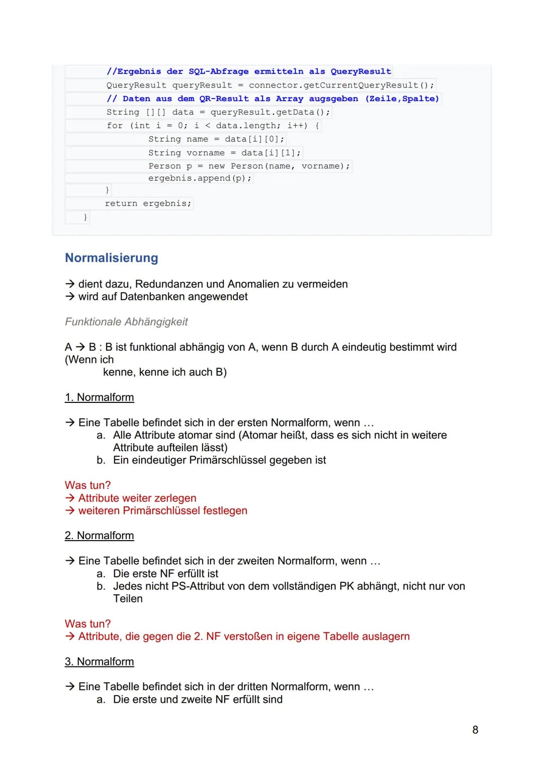 # INFORMATIK
# ABITUR
## LERNZETTEL Inhaltsverzeichnis
Inhaltsverzeichnis ................................................................