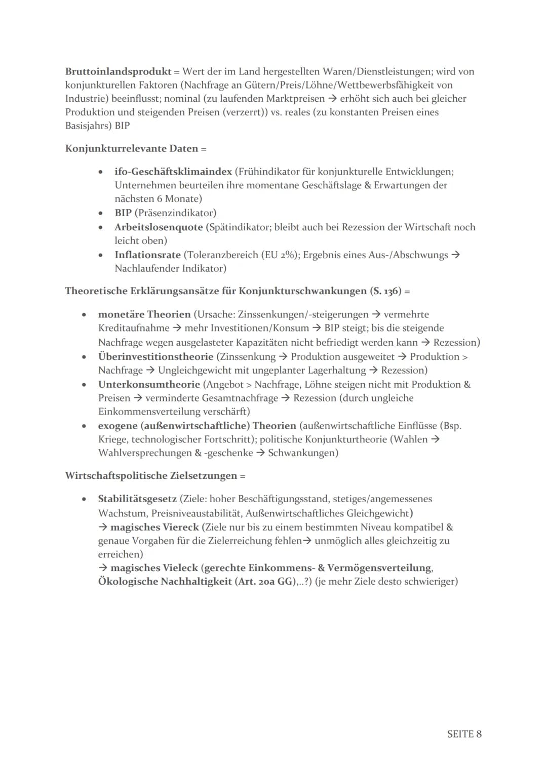 # Wirtschaft
## Abitur
### 2024
THEMENSAMMLUNG # Kriterien
- Effektivität / Effizienz (Kosten-Nutzen-Analyse)
- Gerechtigkeit (Chanceng.,