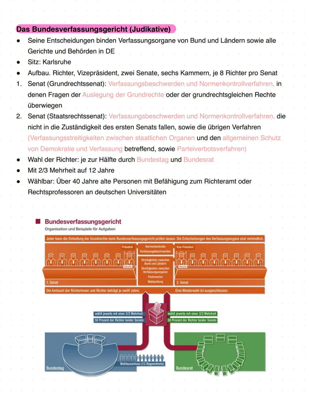 # Politik und Wirtschaft A
Q1.1 Verfassung und Verfassungswirklichkeit: Rechtsstaatlichkeit und
Verfassungskonflikte
- erste 3 Absätze des