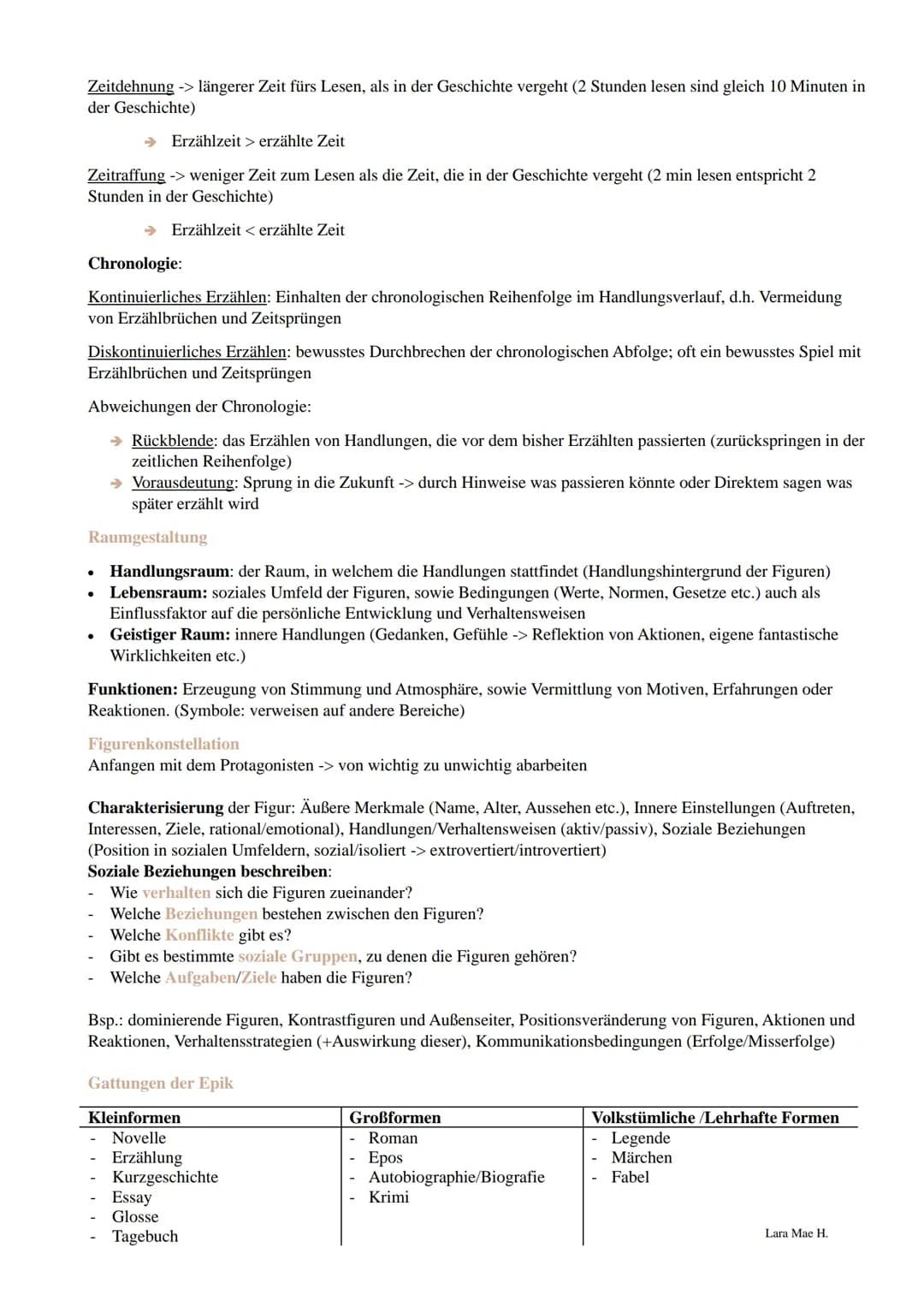 # AUFGABENTYPEN DEUTSCH LK
# Lyrik - Gedichtanalyse
## AUFBAU; Vorbereitung:
Aufgabentyp 1. (Analyse)
Lara Mae H.
la. Analyse eines lite
