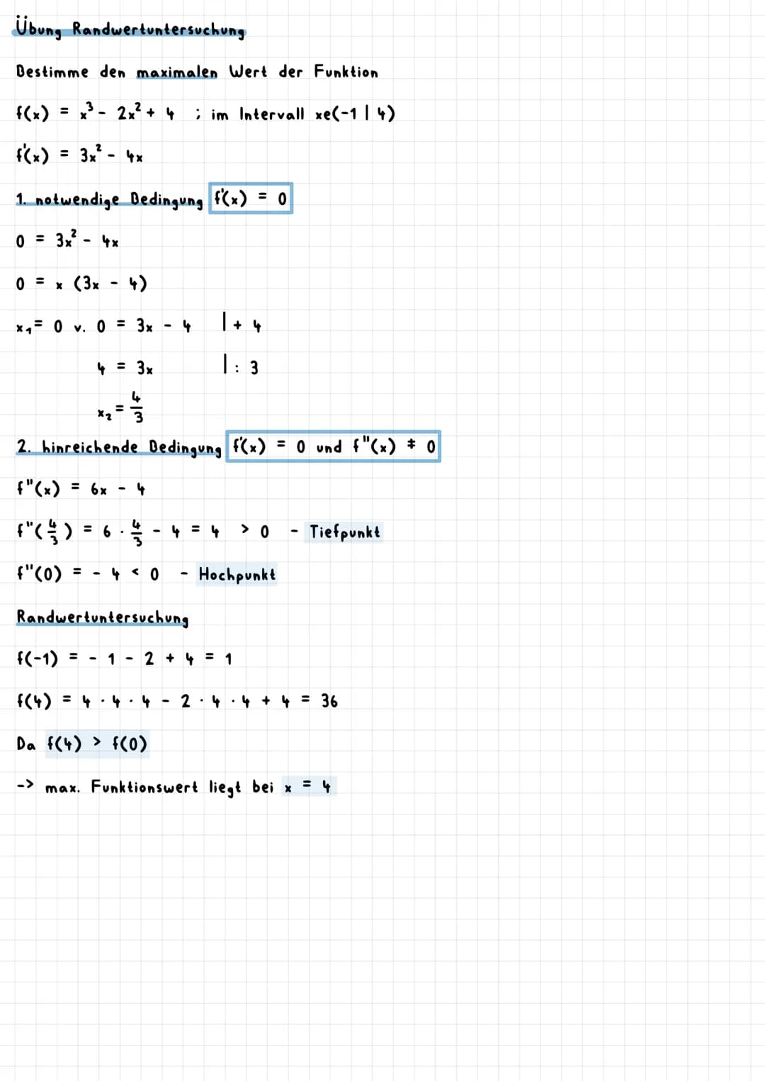# mittlere Änderungsrate
Die mittlere Änderungsrate einer Funktion f im Intervall (aib) wird durch den
Differenzquotienten m = $\frac{f(b)-