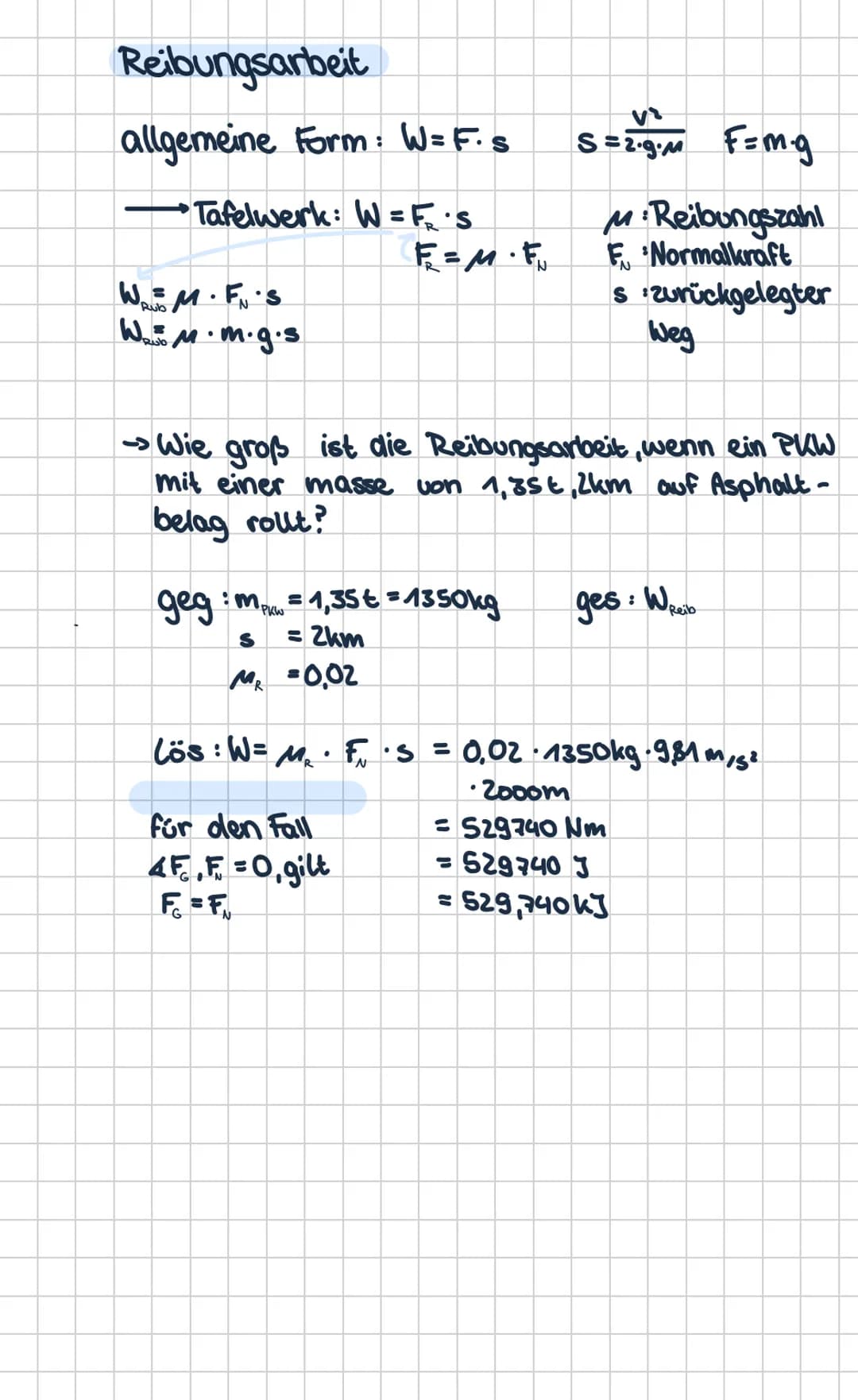 # Physik Übersicht
Energie, Arbeit, Leistung
Energie Zustandsgröße, sie beschreilot die Fähigkeit
eine Arbeit zu verrichten.
Mechanische