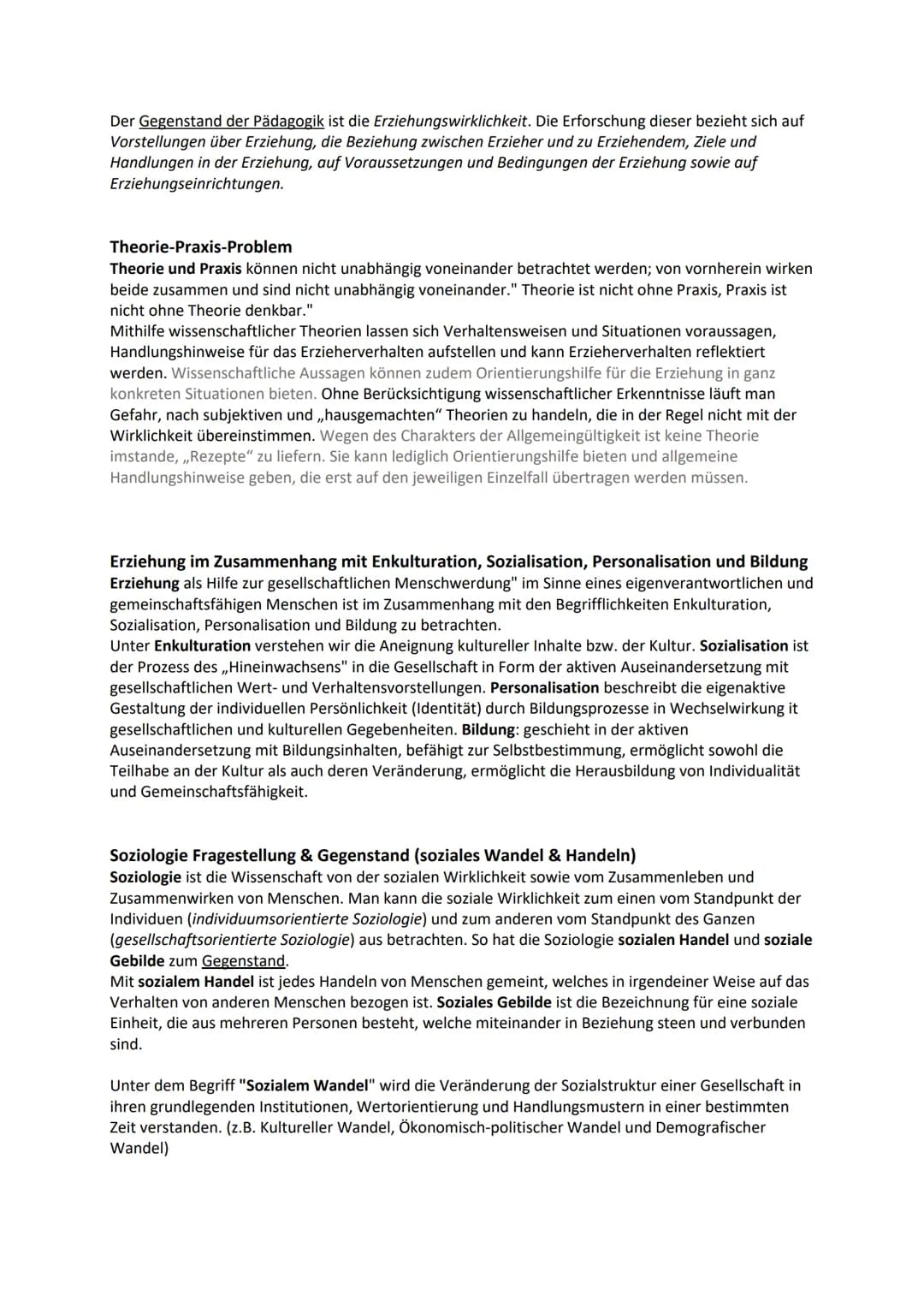 Themen:
PäPsy Abitur 2024
Zusammenfassung
Einführung zentralwissenschaftliches Denken
- zentrale Fragestellung der Psychologie - Gegenstand