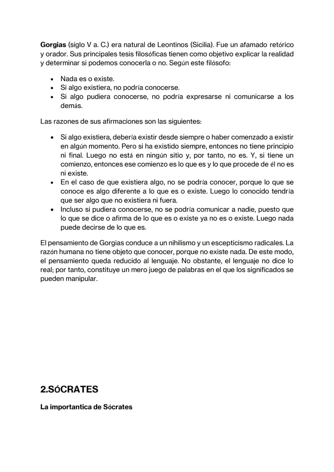 # FILOSOFÍA EN LA POLIS
SOFISTAS Y SÓCRATES # 1.LOS SOFISTAS
La palabra sofista procede del griego sophistés y está emparentada con los
vo