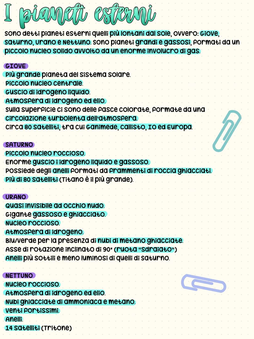 # Il Sistema Solare
Il sistema solare è un insieme di corpi gassosi e rocciosi che ruotano
intorno al sole.
I corpi principali del sistema