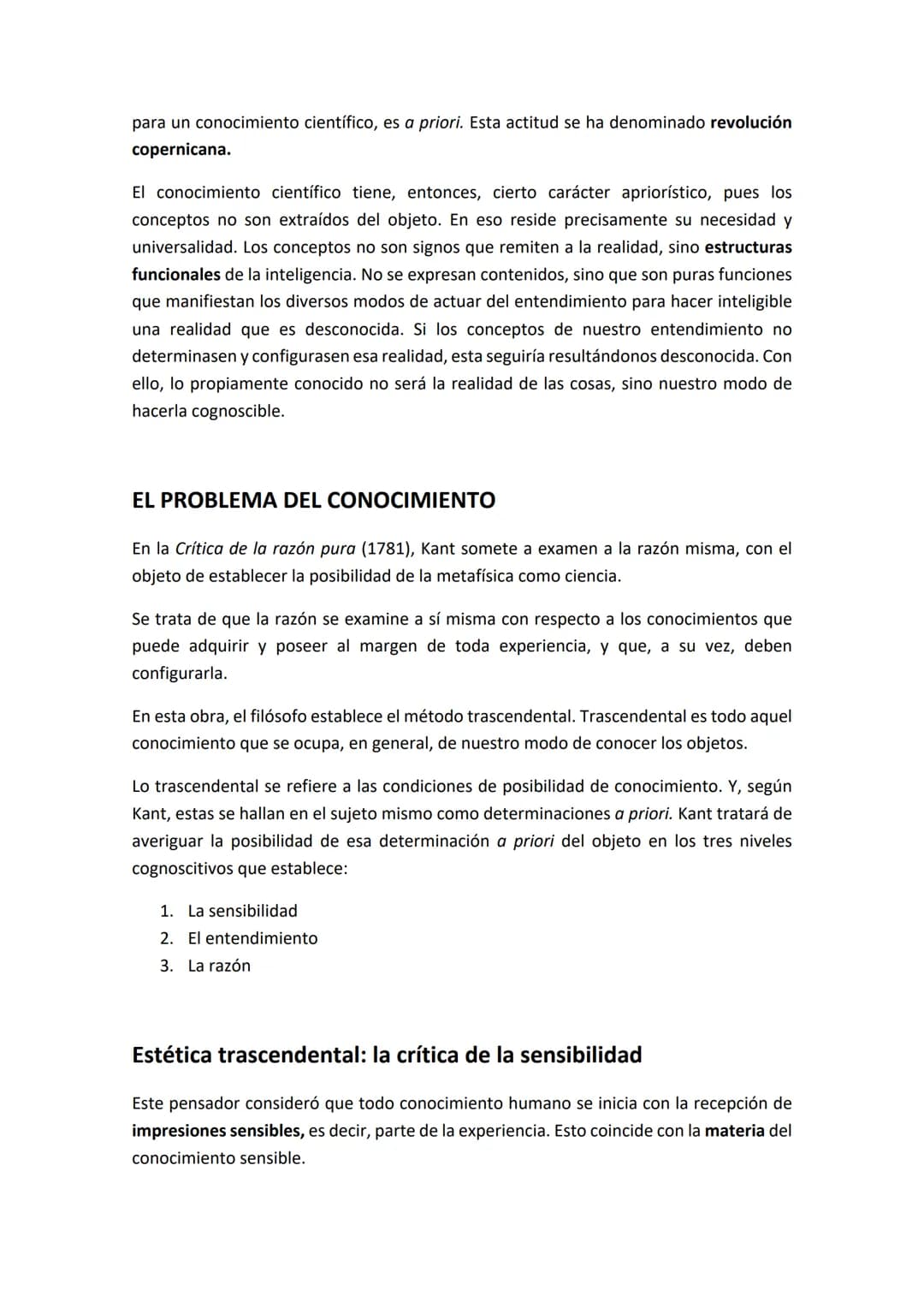 # KANT. EL IDEALISMO TRASCENDENTAL
CONTEXTO SOCIOCULTURAL
Immanuel Kant vivió con sumo interés las transformaciones políticas, culturales