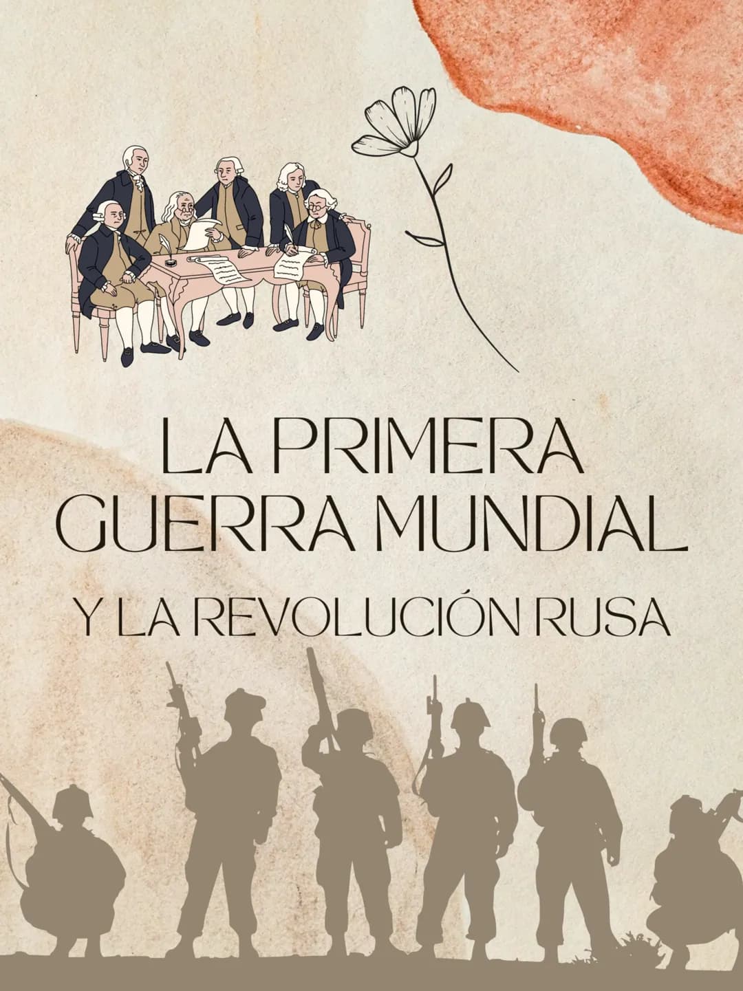 LA PRIMERA
GUERRA MUNDIAL
Y LA REVOLUCIÓN RUSA # CAUSAS
La Primera Guerra Mundial se produjo entre 1914 y 1918.
Anteriormente (1870 y 1914