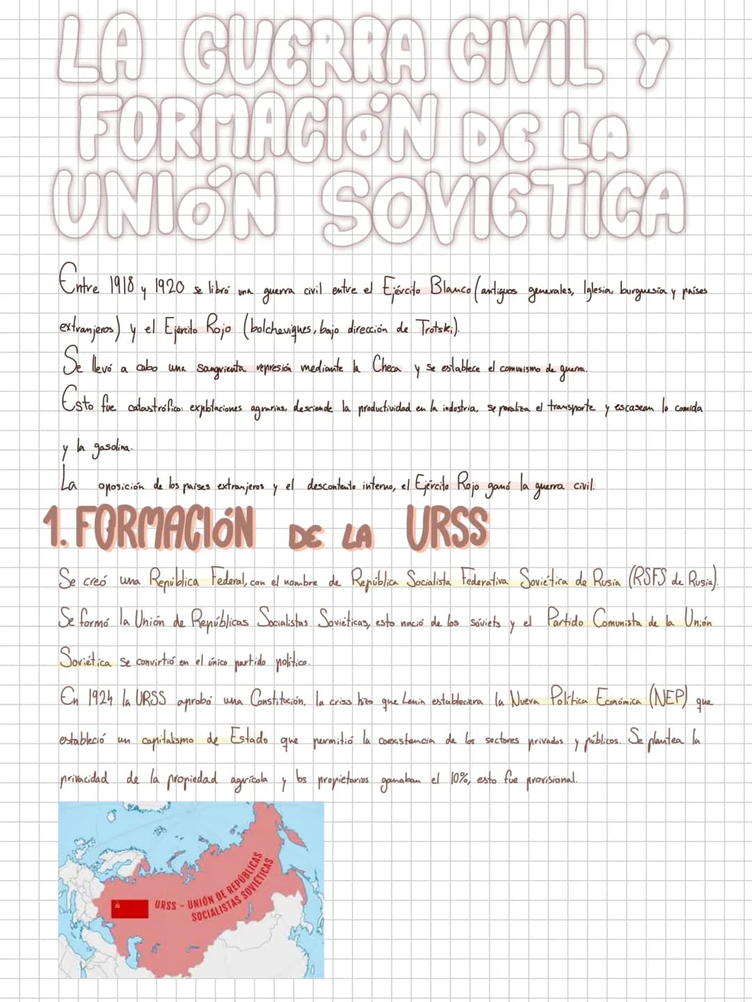 LA PRIMERA
GUERRA MUNDIAL
Y LA REVOLUCIÓN RUSA # CAUSAS
La Primera Guerra Mundial se produjo entre 1914 y 1918.
Anteriormente (1870 y 1914
