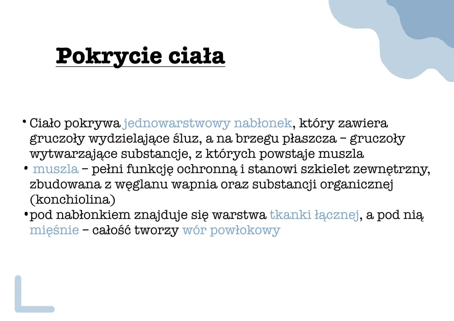 miyazaki - Stan anabiozy - umożliwia
przetrwanie w środowisku
lądowym podczas suszy, zwierzę
wciąga ciało do muszli i zakrywa
jej ujście war