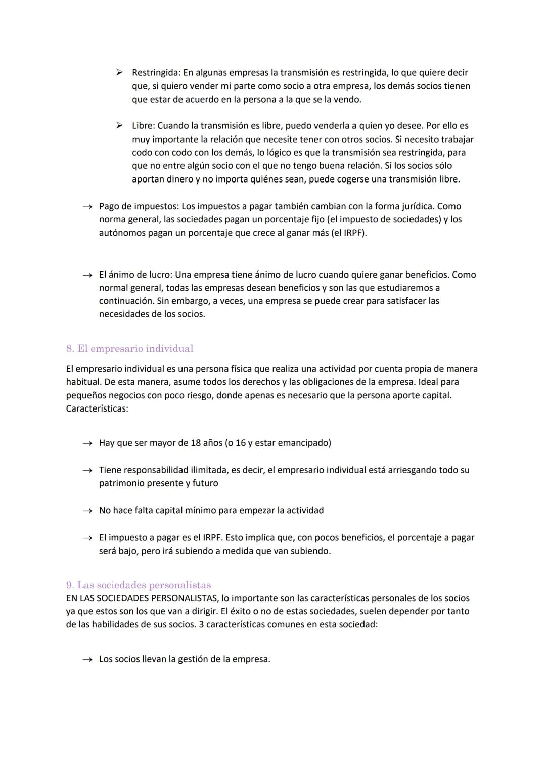 # Tema 2: las caracteristicas de las empresas
1. Las empresas y sus funciones
La empresa es la unidad económica de producción, que combina